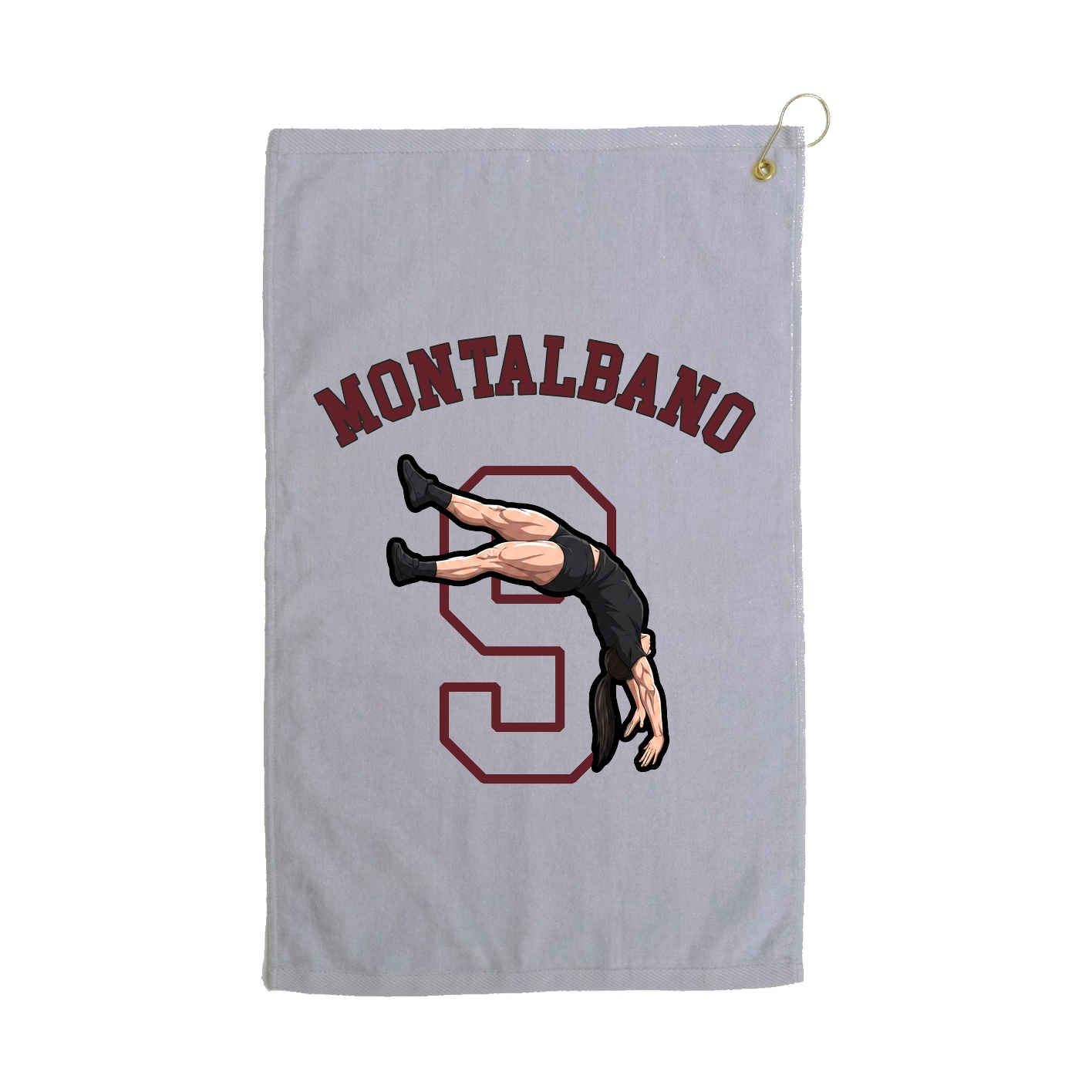 Golf Towel — Shirsey Arch in Grey