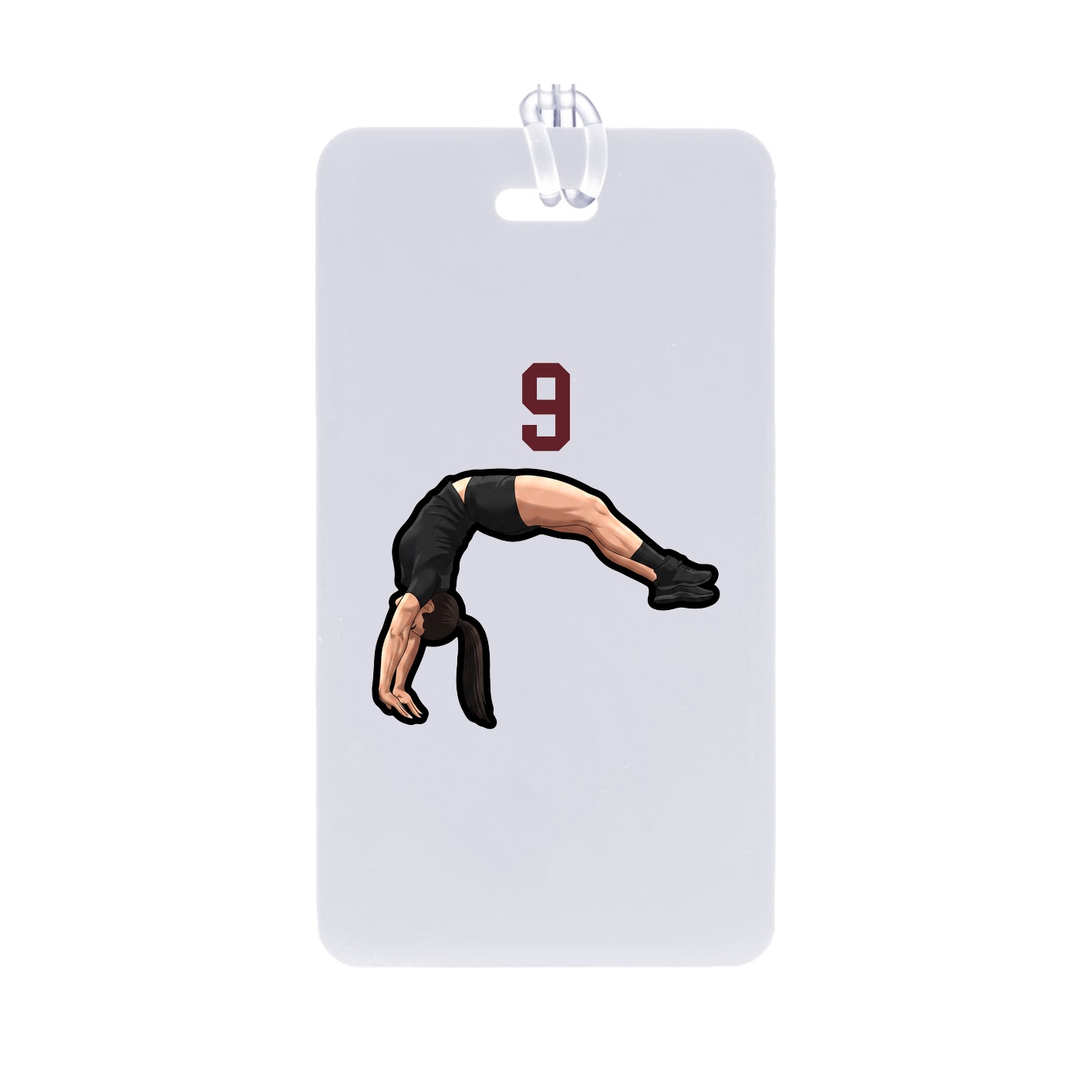 Bag Tag — Number Top in Classic