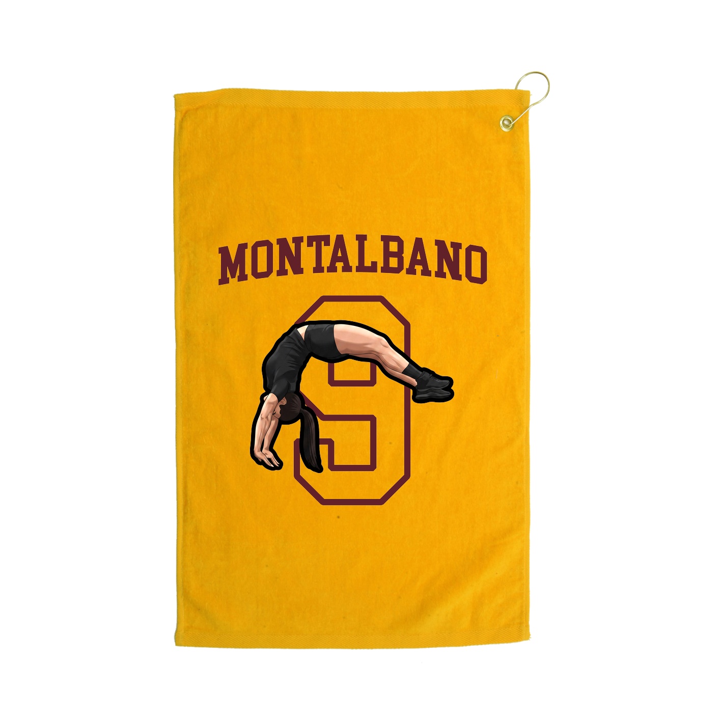 Golf Towel — Shirsey in Gold