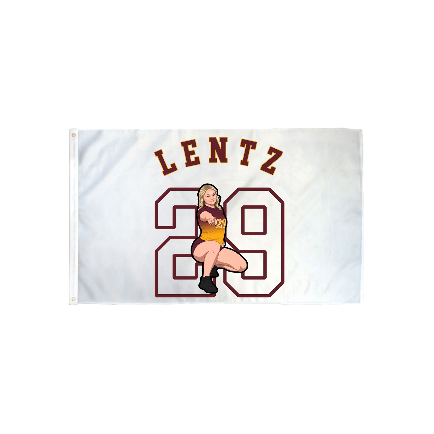 3x5 Flag — Shirsey Arch in Classic