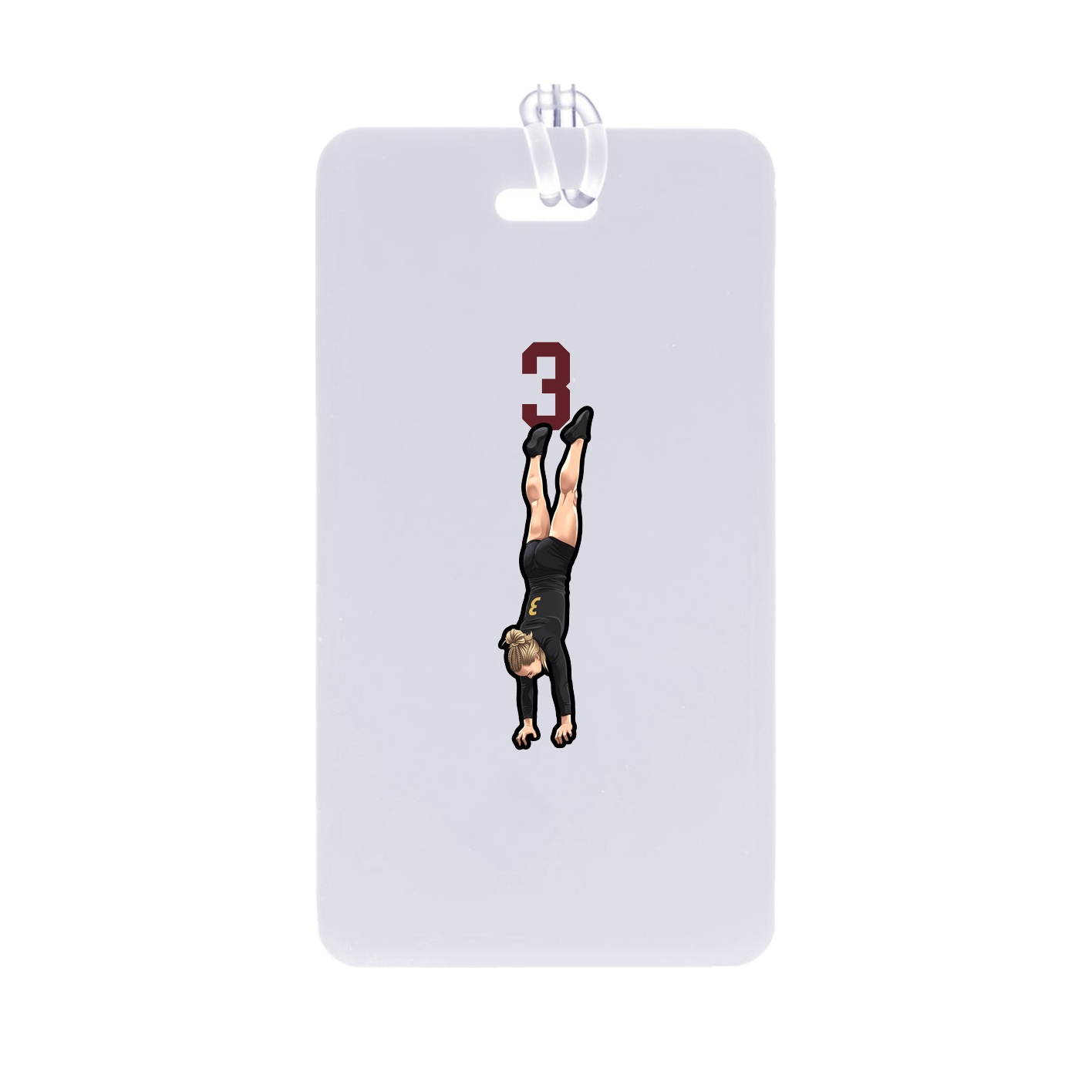 Bag Tag — Number Top in Classic
