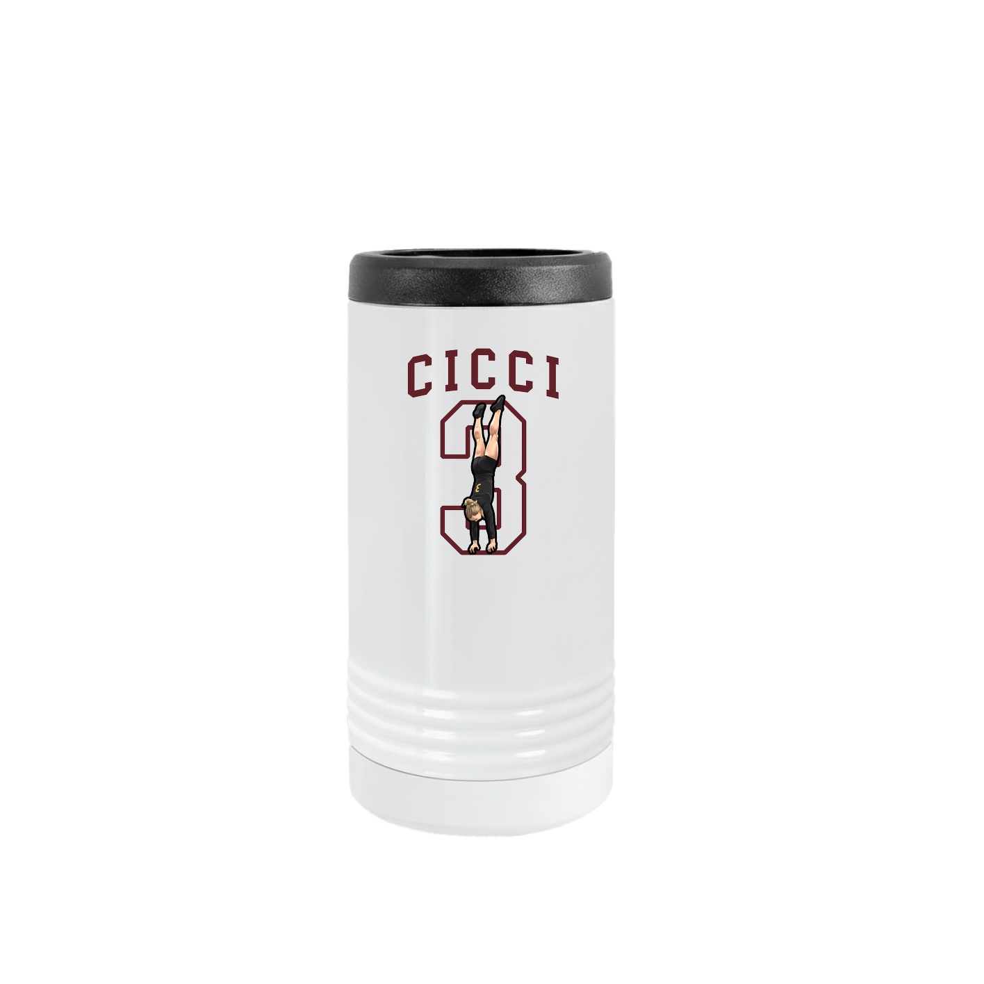Slim Beverage Holder — Shirsey in White