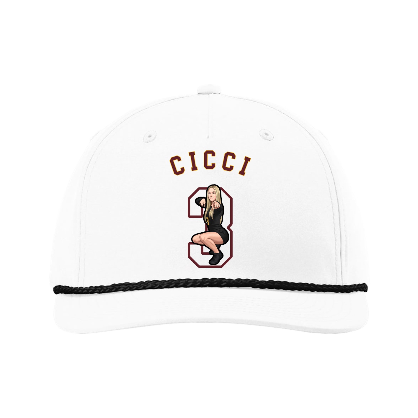 Five-Panel Classic Rope Cap