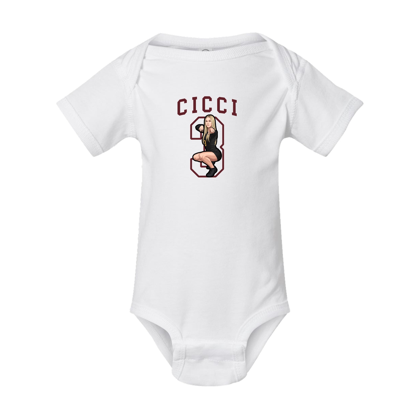 Baby Onesie — Shirsey in White