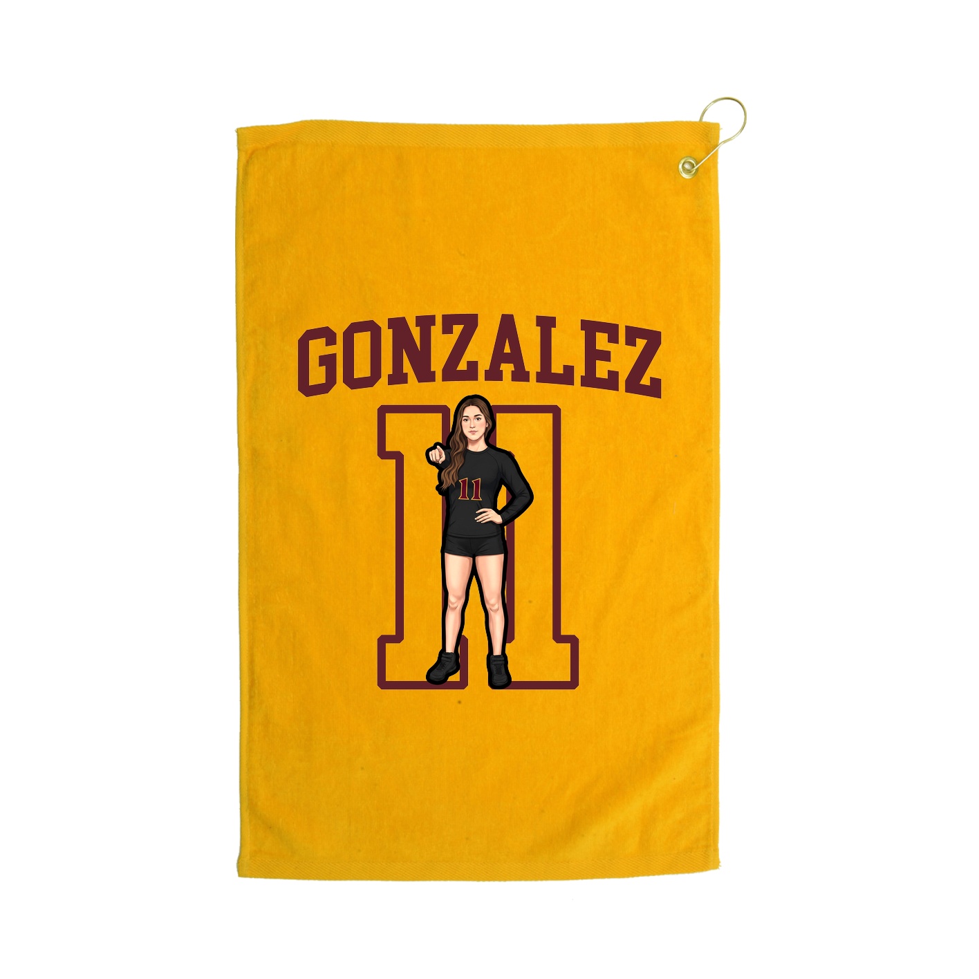 Terry Velour Golf Towel