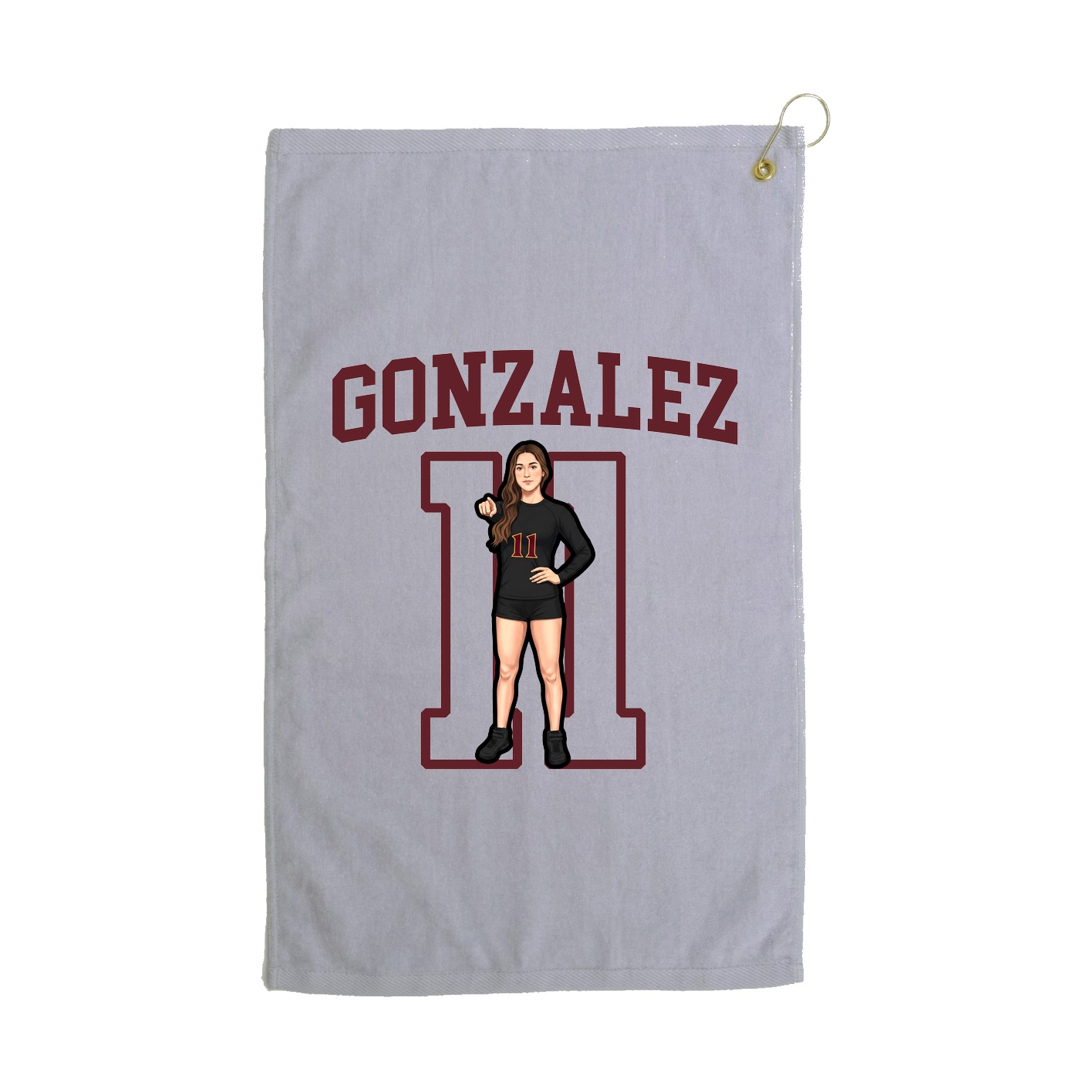 Golf Towel — Shirsey in Grey
