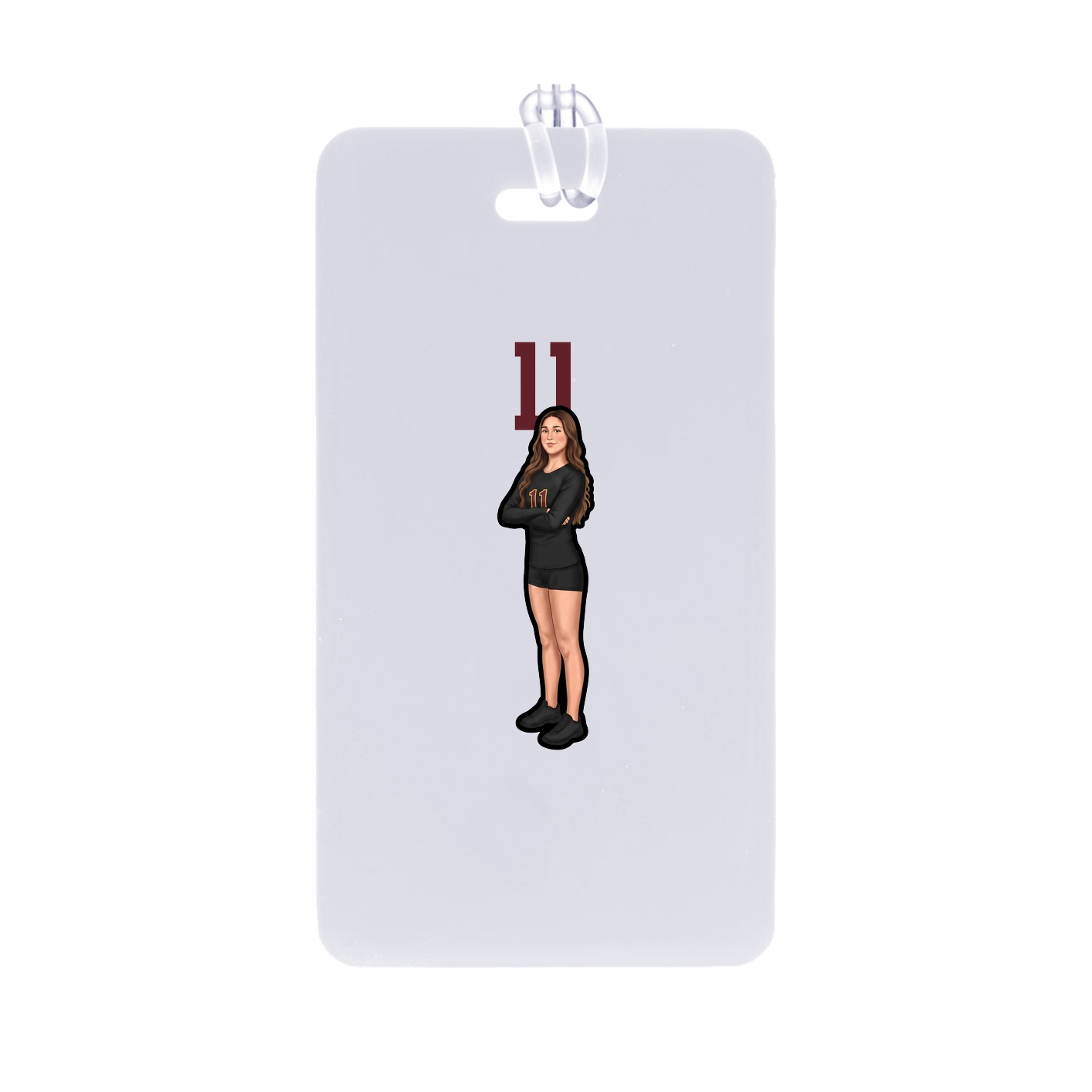 Bag Tag — Number Top in Classic