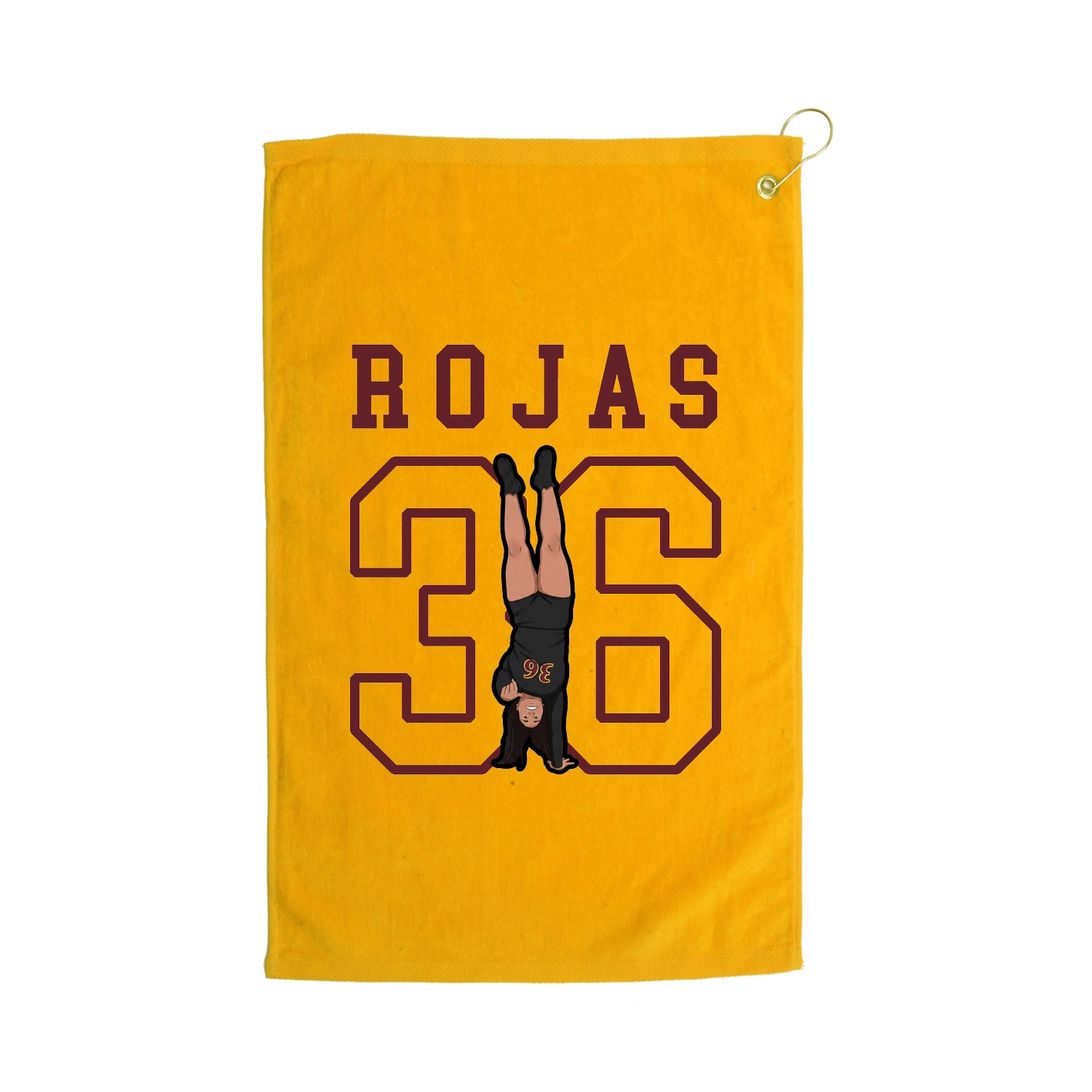 Golf Towel — Shirsey in Gold