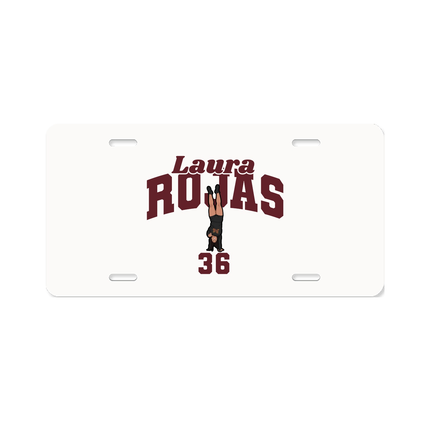 License Plate — Signature Arch in Classic