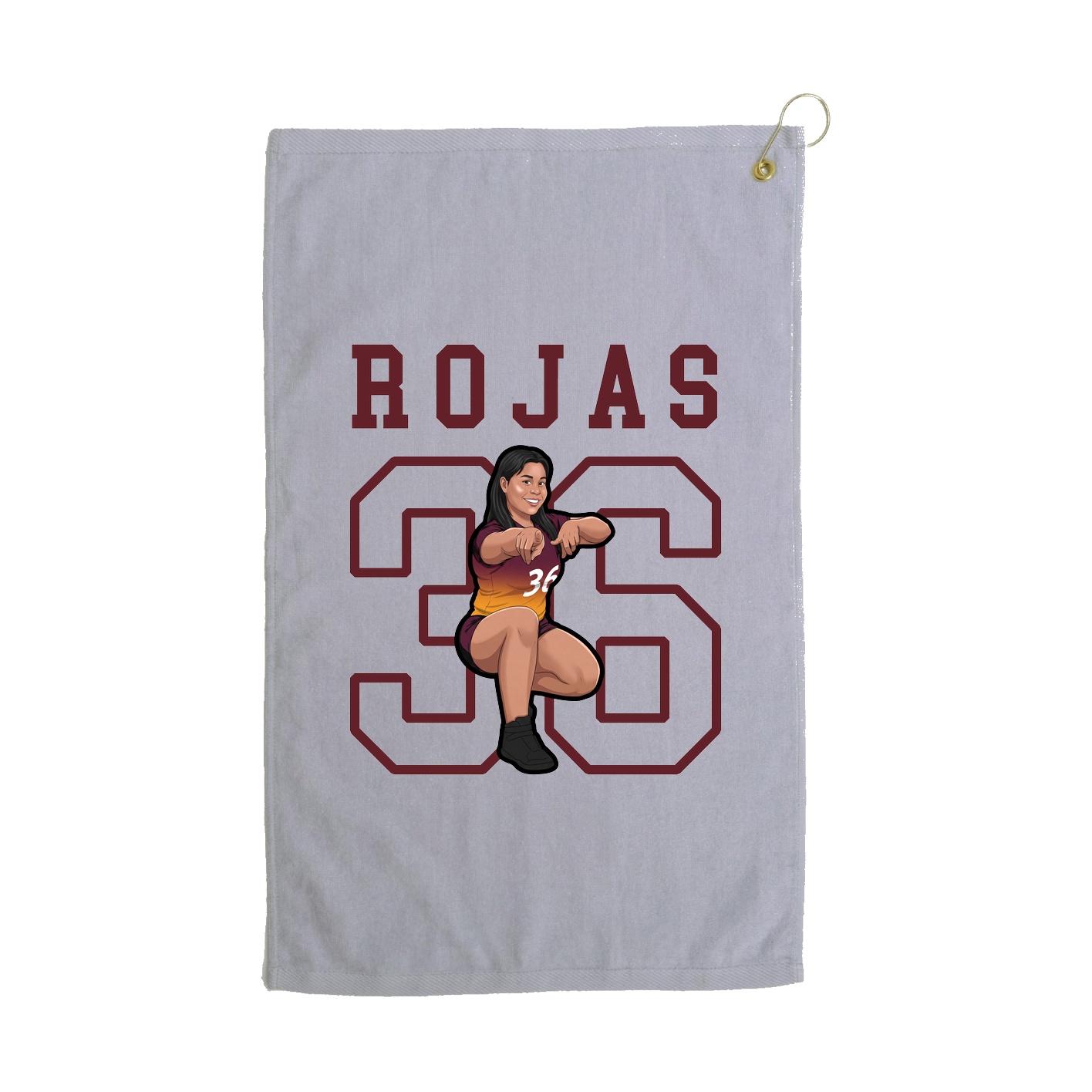 Golf Towel — Shirsey in Grey