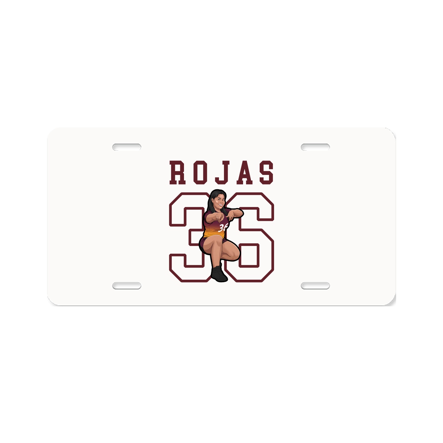 License Plate — Shirsey in Classic
