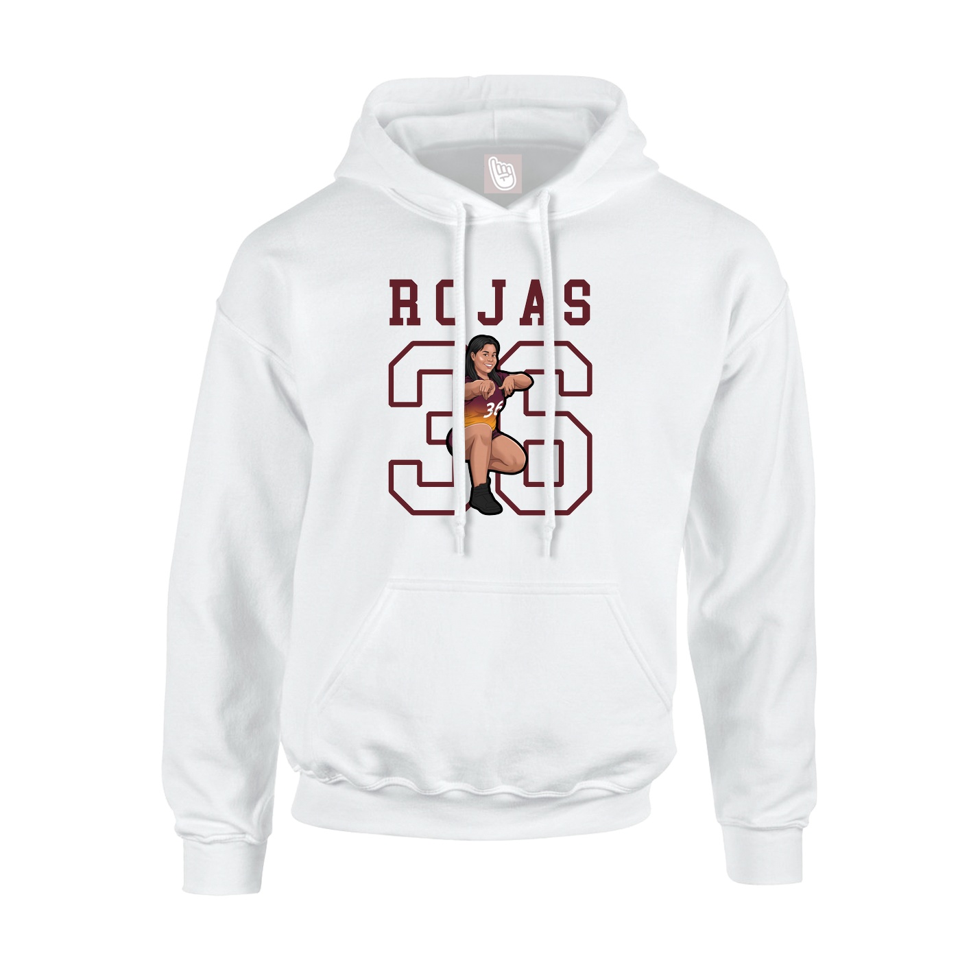Youth Hoodie — Shirsey in White