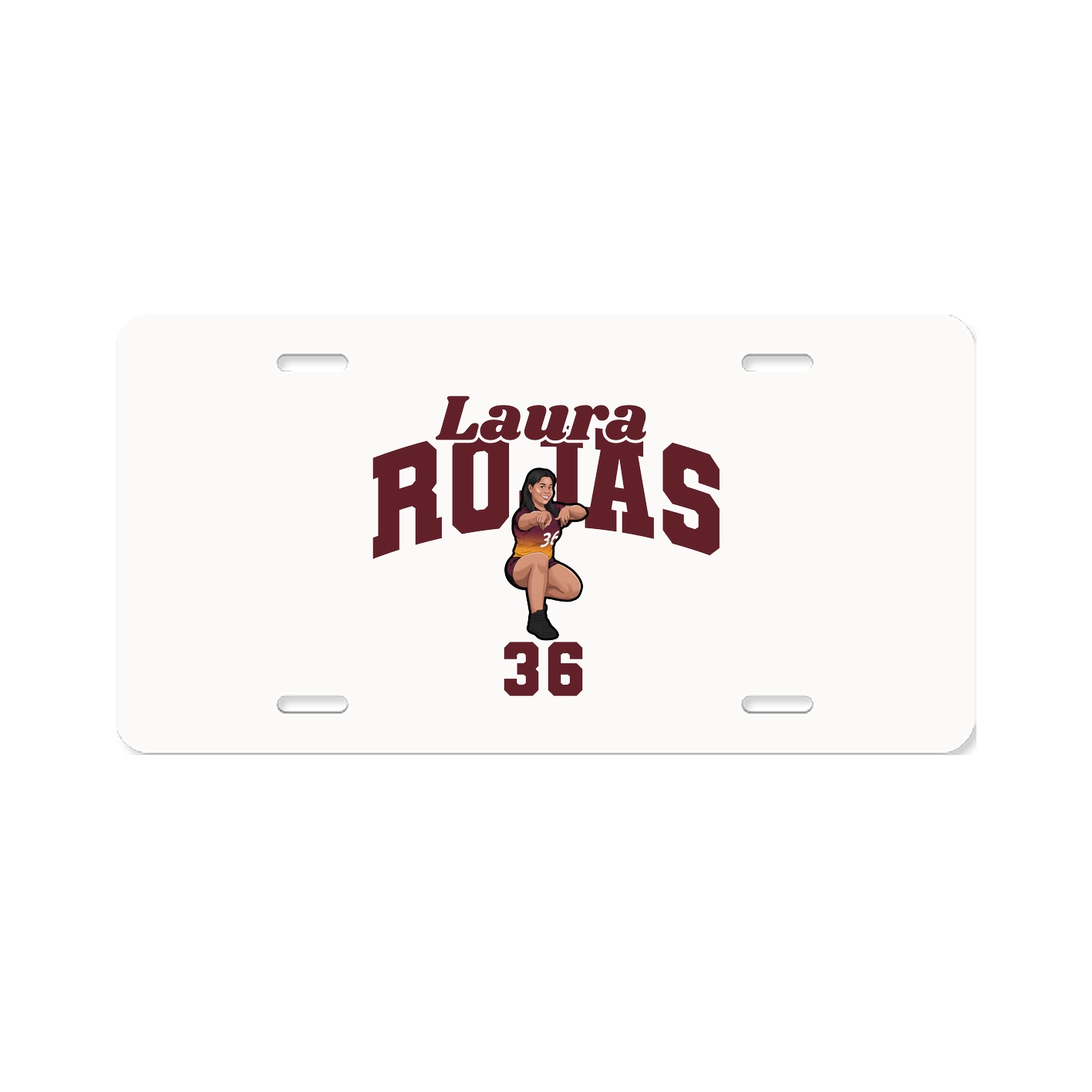 License Plate — Signature Arch in Classic
