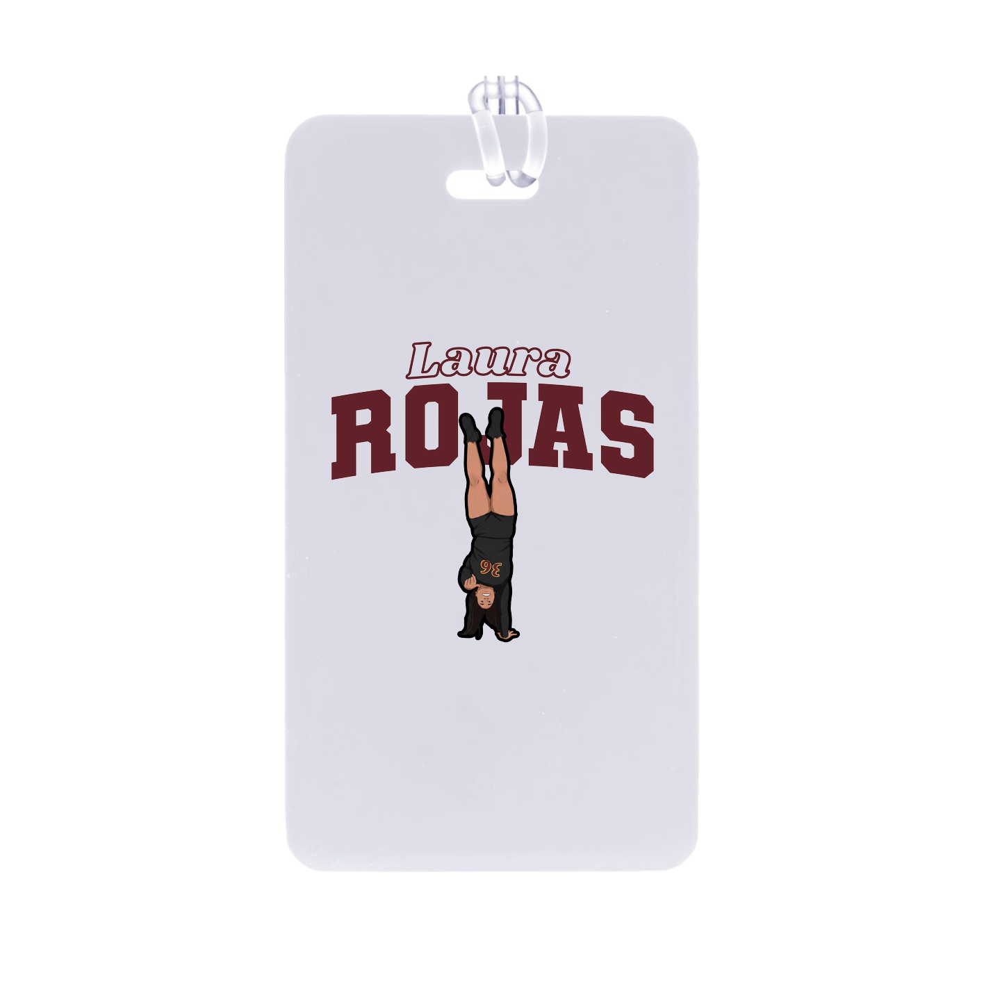 Bag Tag — Name Arch in Classic