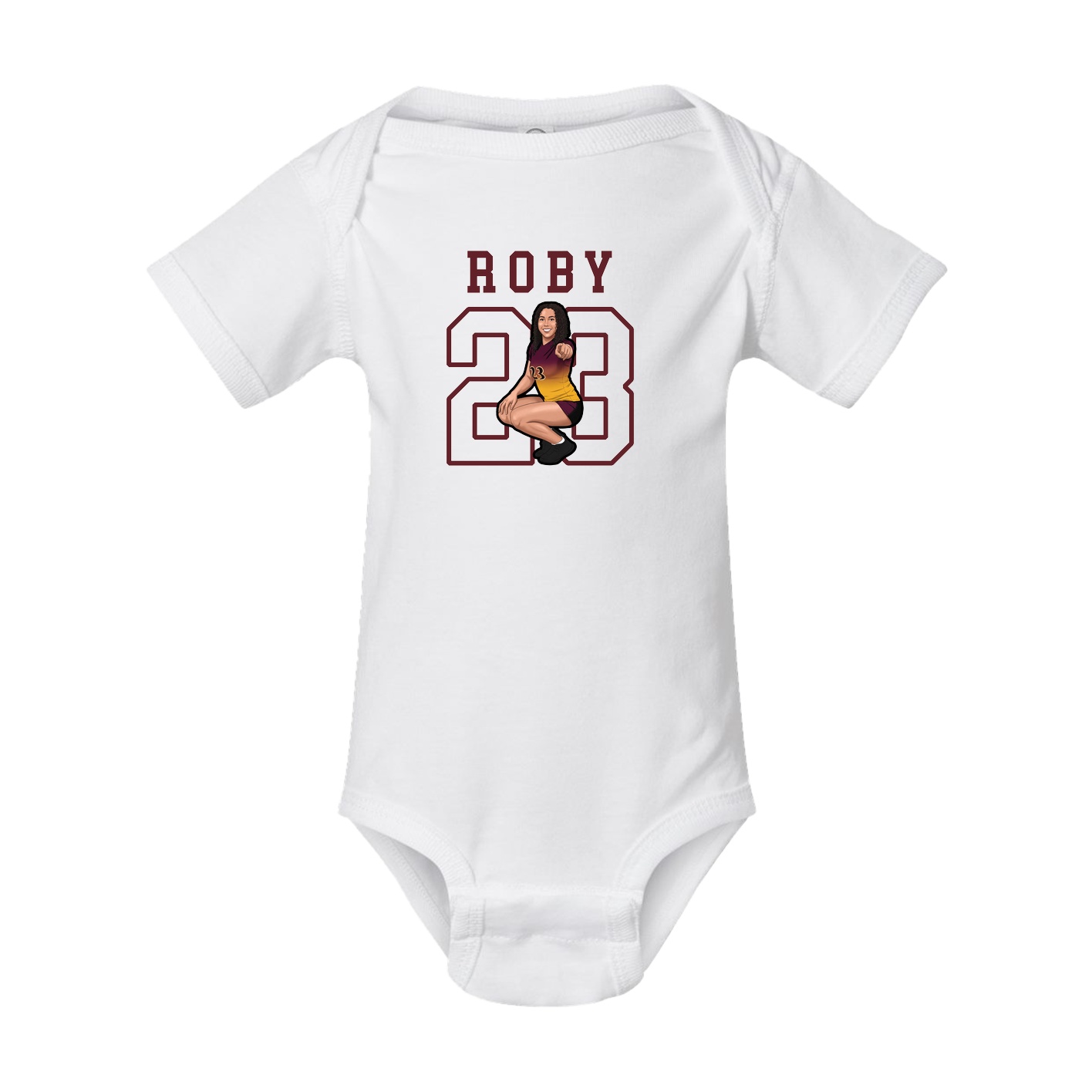 Baby Onesie — Shirsey in White