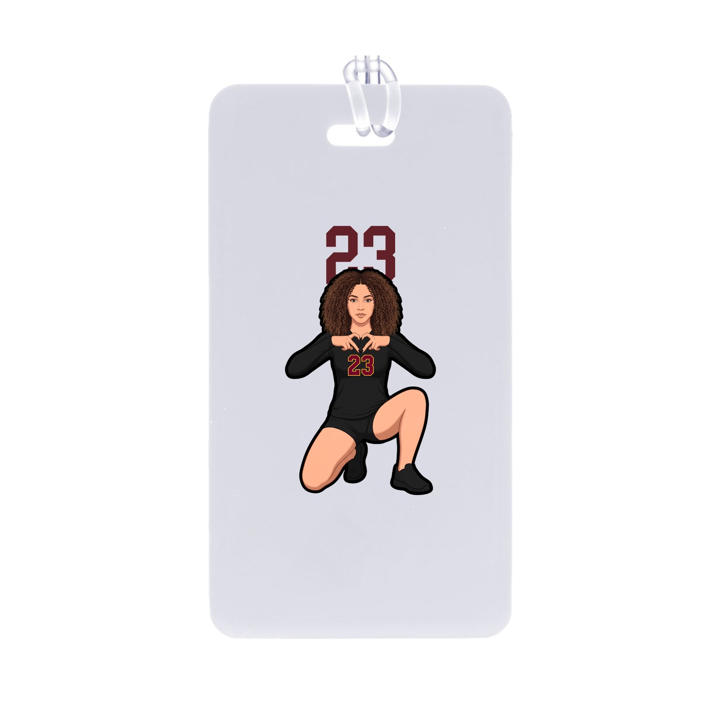 Bag Tag — Number Top in Classic
