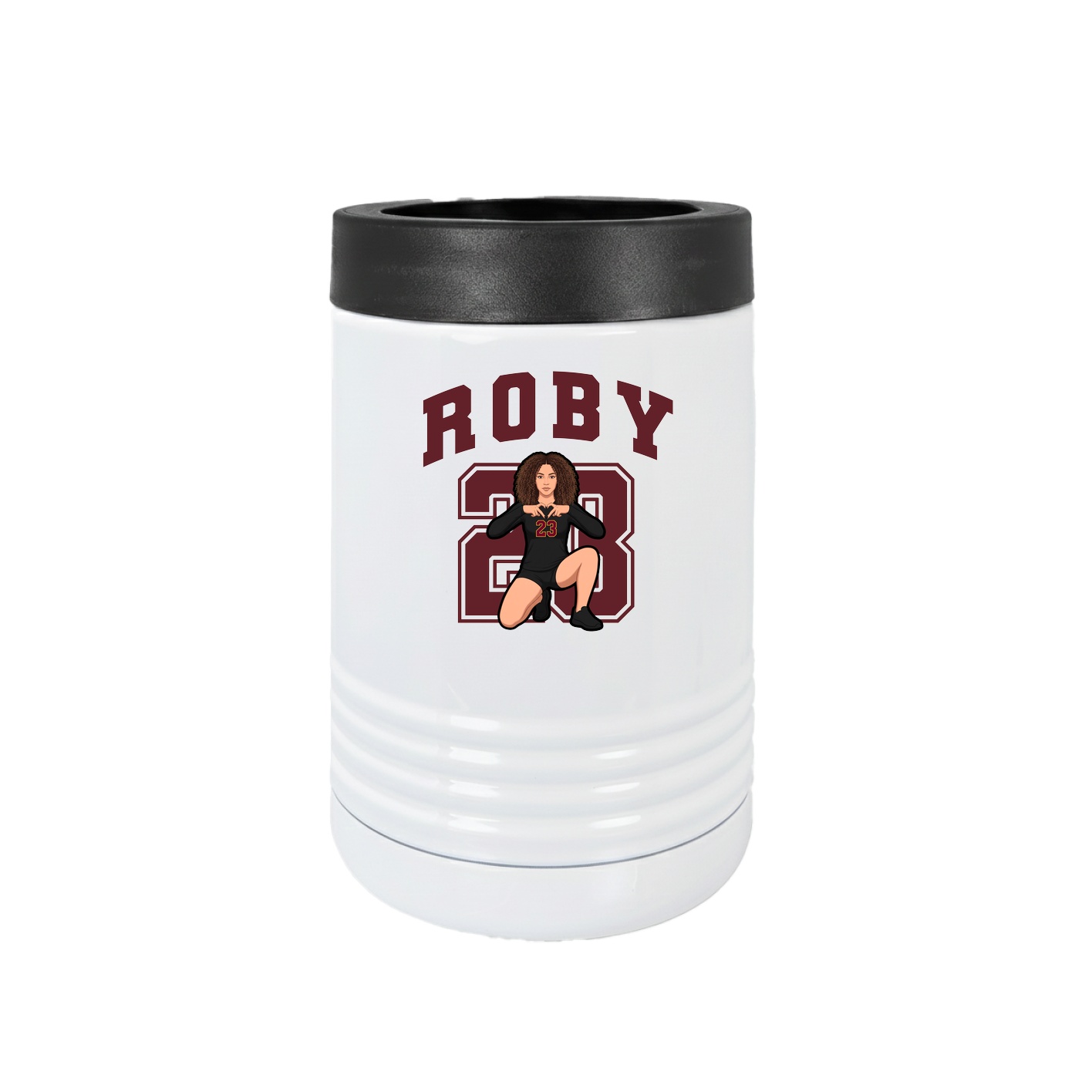 Beverage Holder — Number in White