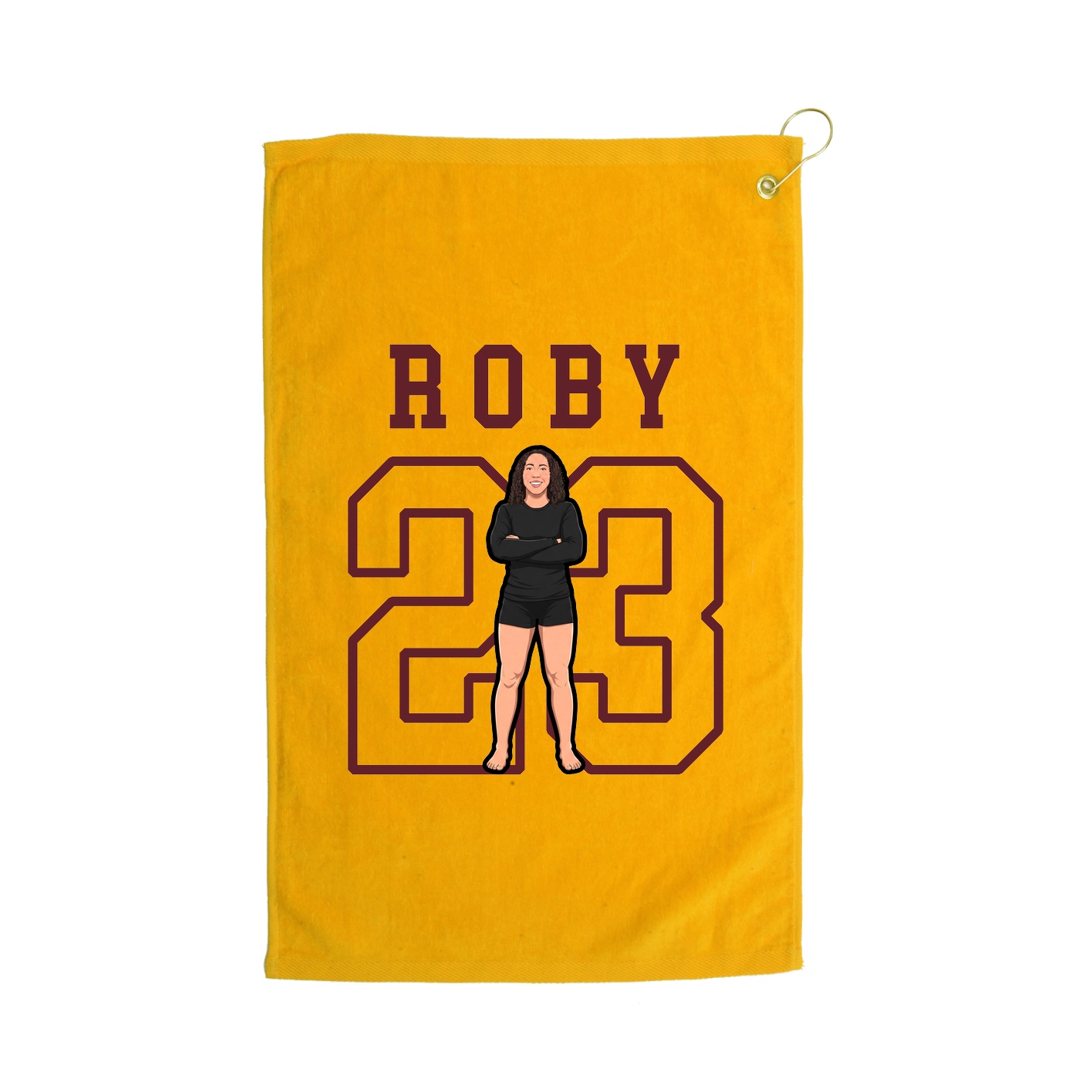 Golf Towel — Shirsey in Gold