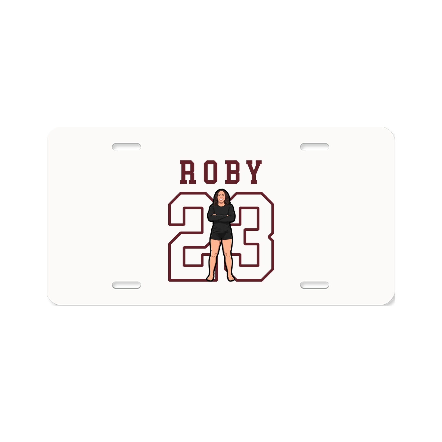 License Plate — Shirsey in Classic