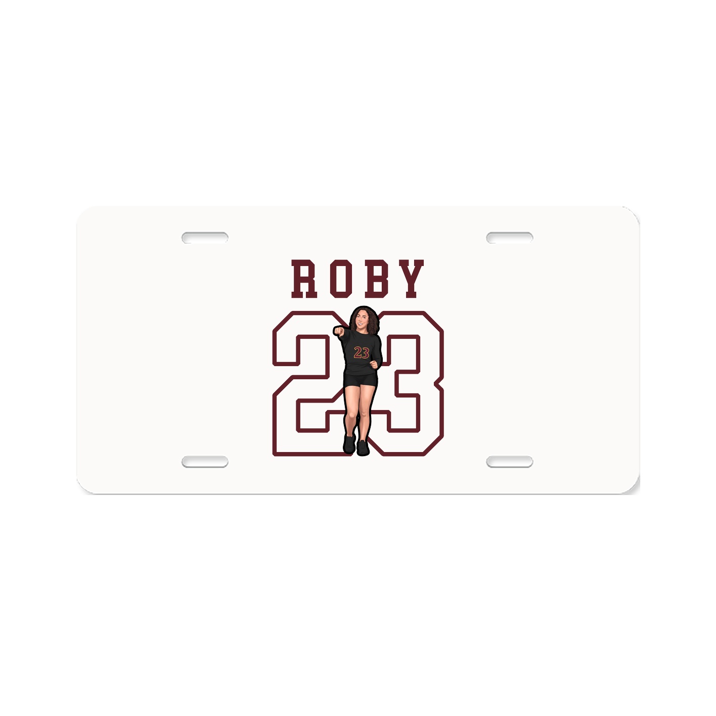 License Plate — Shirsey in Classic