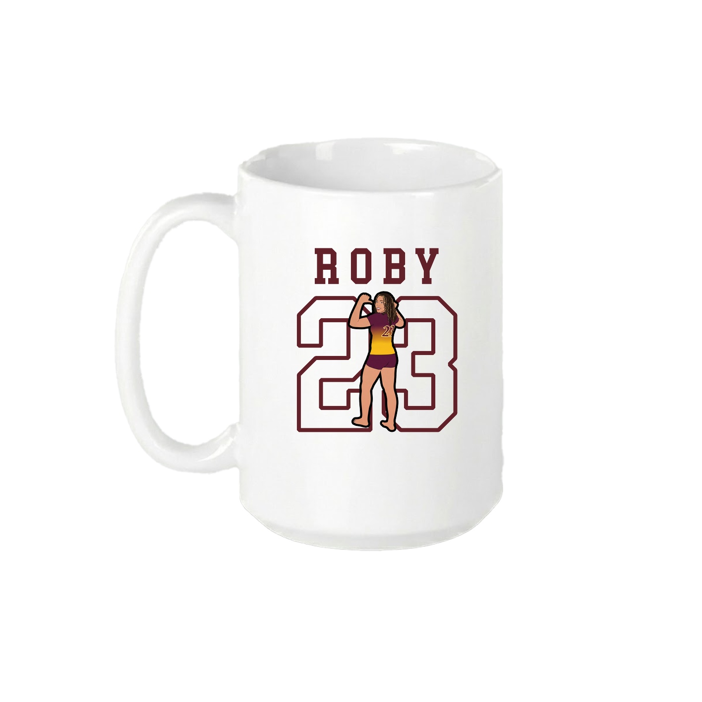 15oz Coffee Mug — Shirsey in White