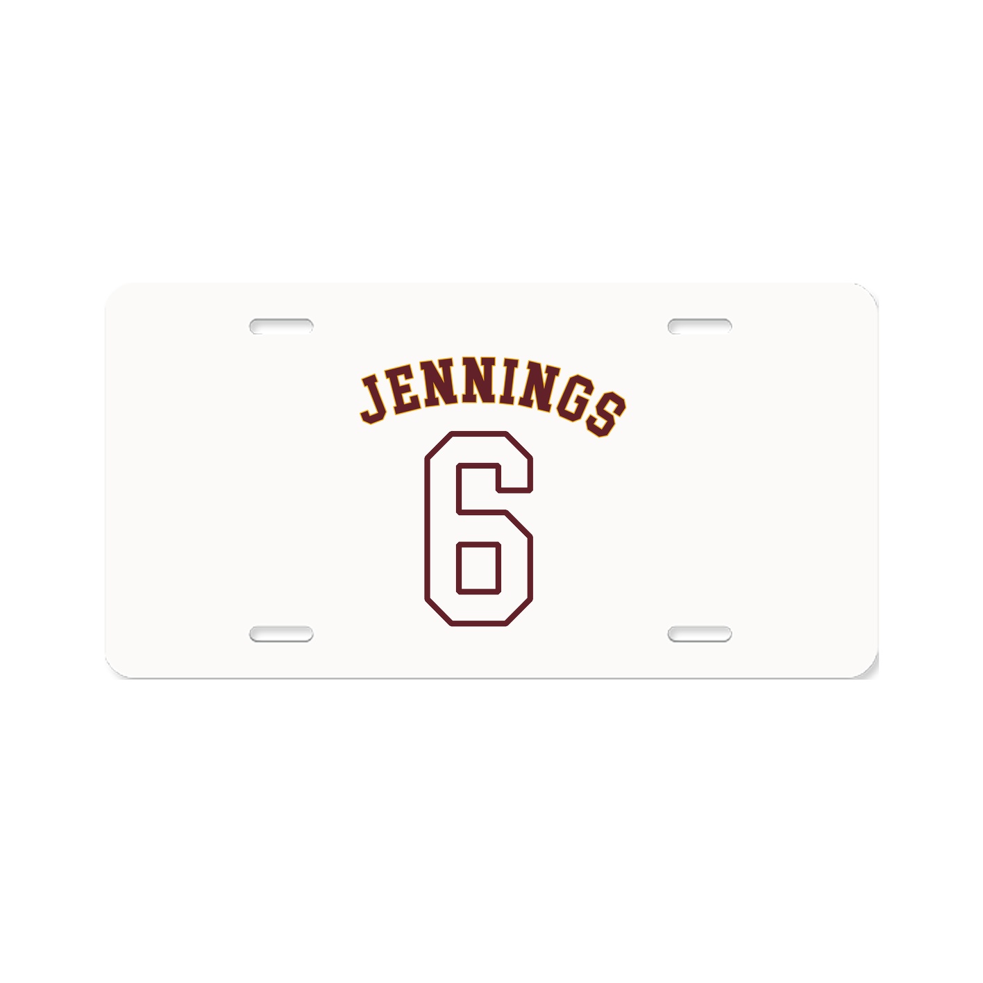License Plate — Shirsey Arch in Classic