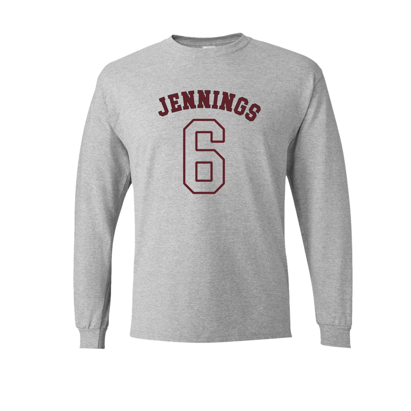 Long Sleeve Tee — Shirsey Arch in Grey
