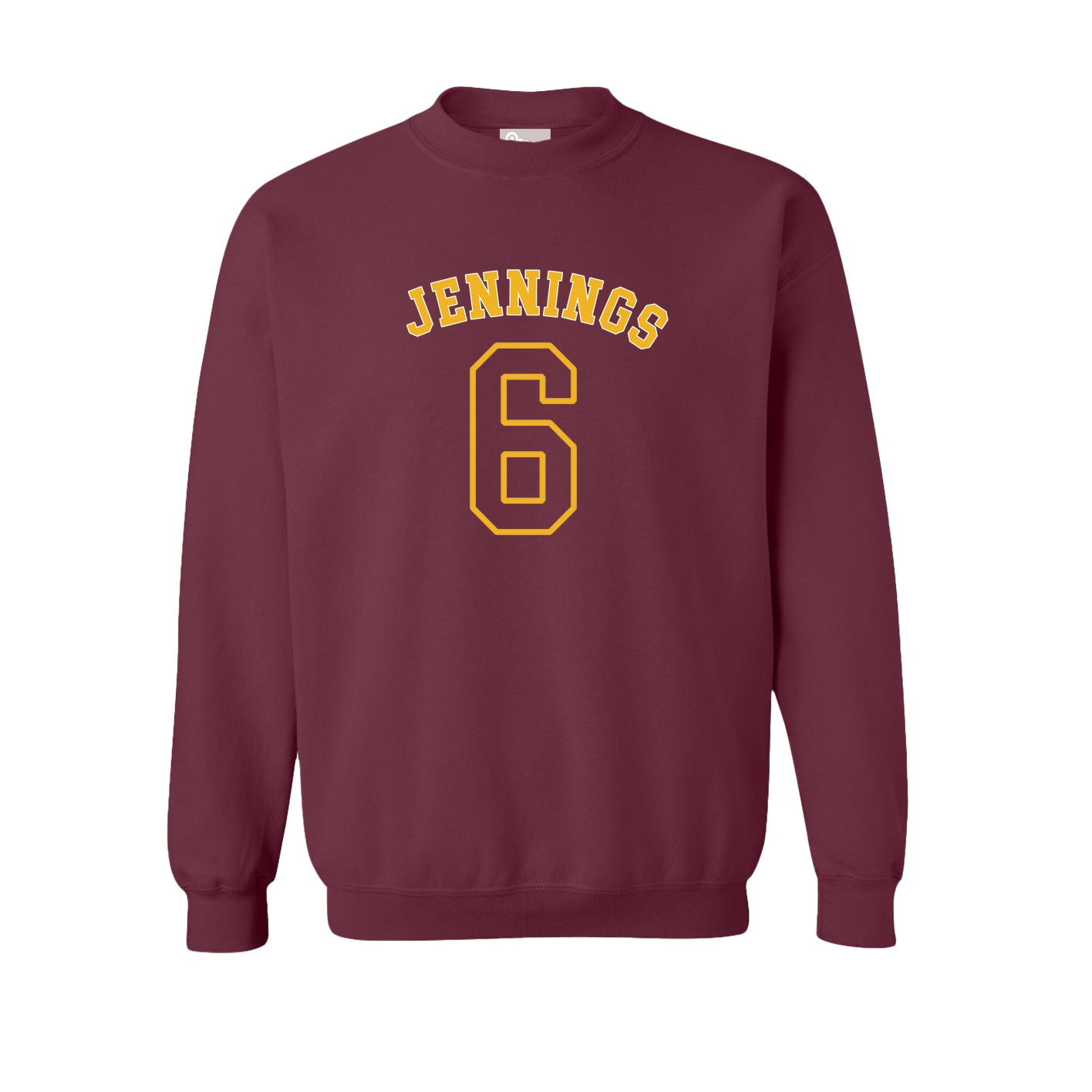 Fleece Crew — Shirsey Arch in Maroon