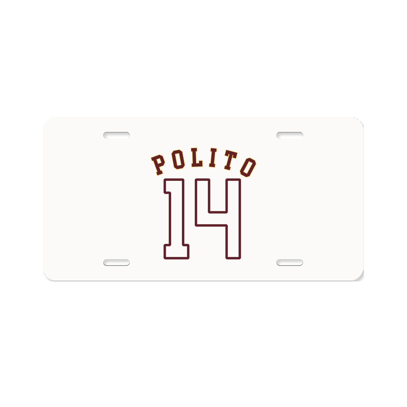 License Plate — Shirsey Arch in Classic