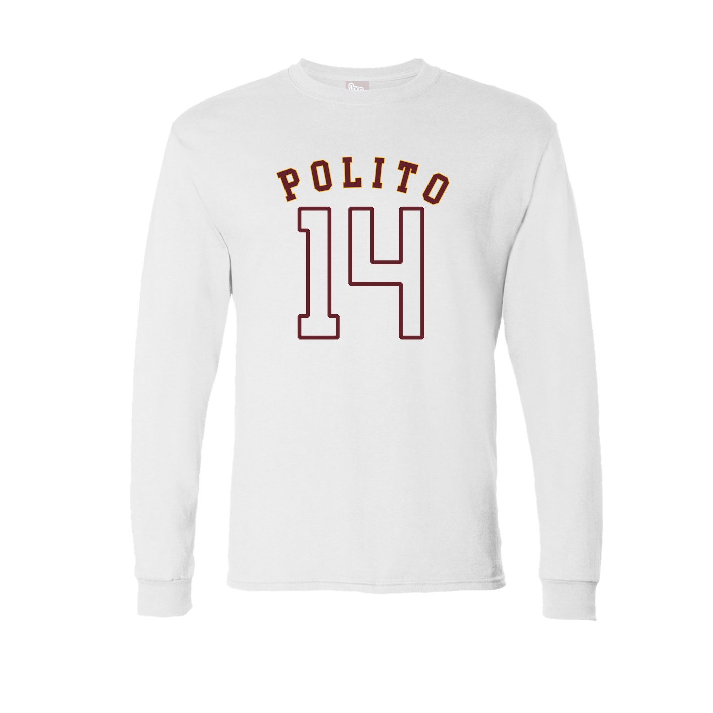 Long Sleeve Tee — Shirsey Arch in White