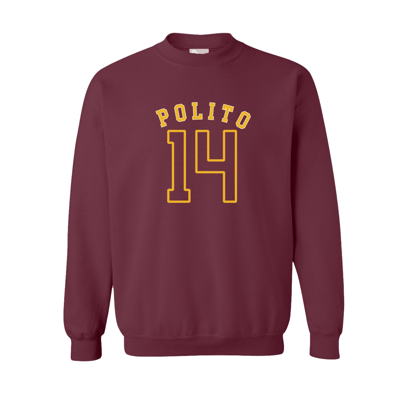 Fleece Crew — Shirsey Arch in Maroon