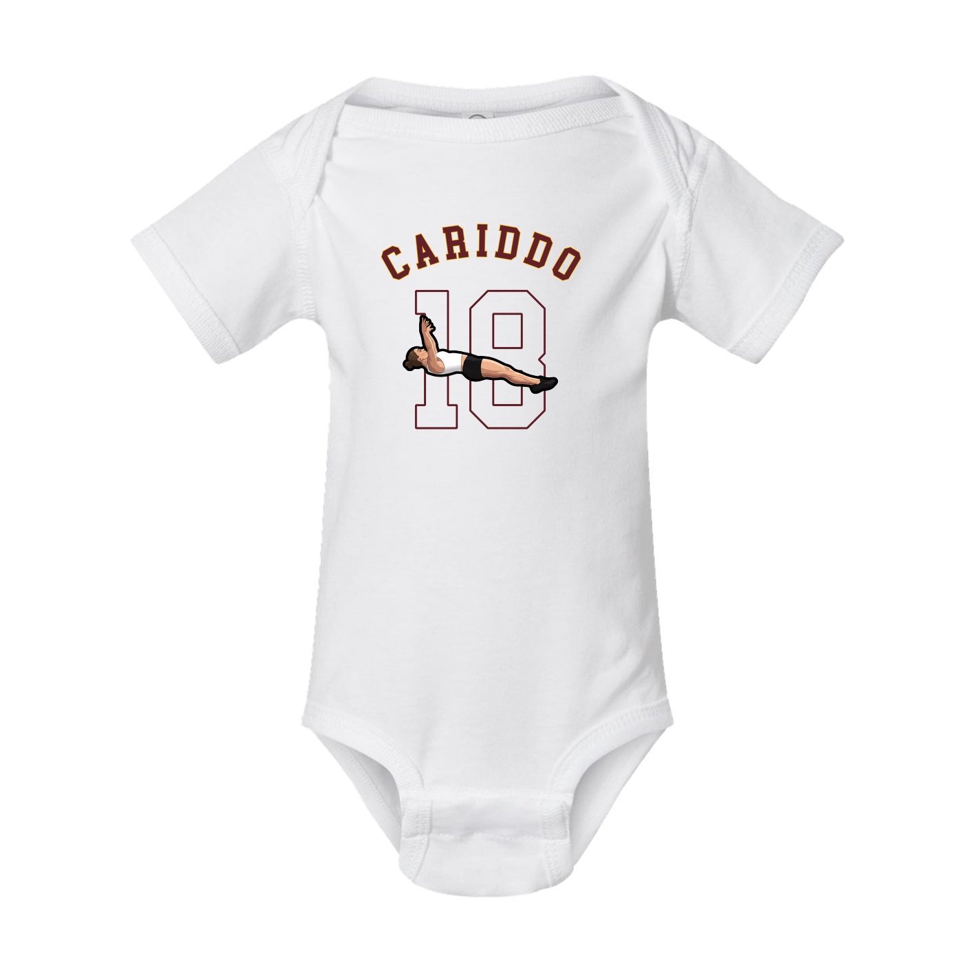 Baby Onesie — Shirsey Arch in White