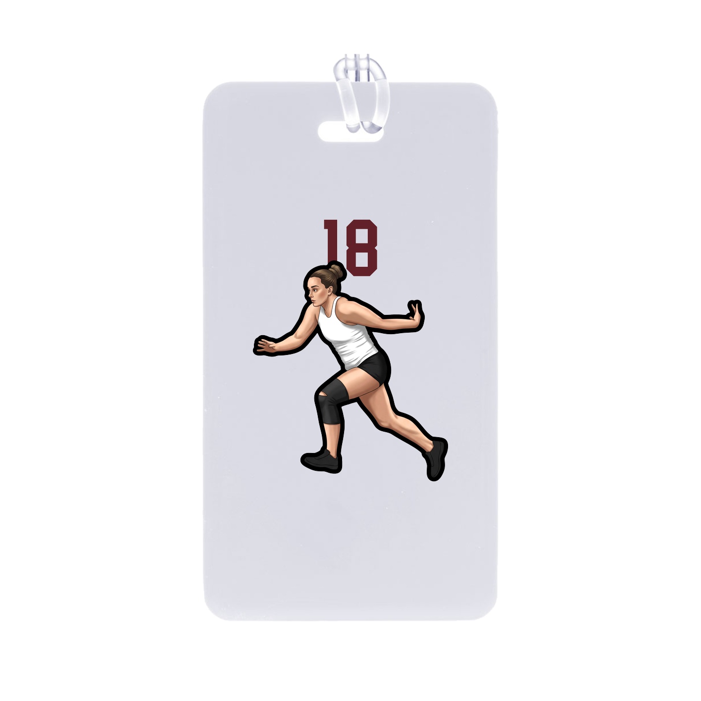 Bag Tag — Number Top in Classic