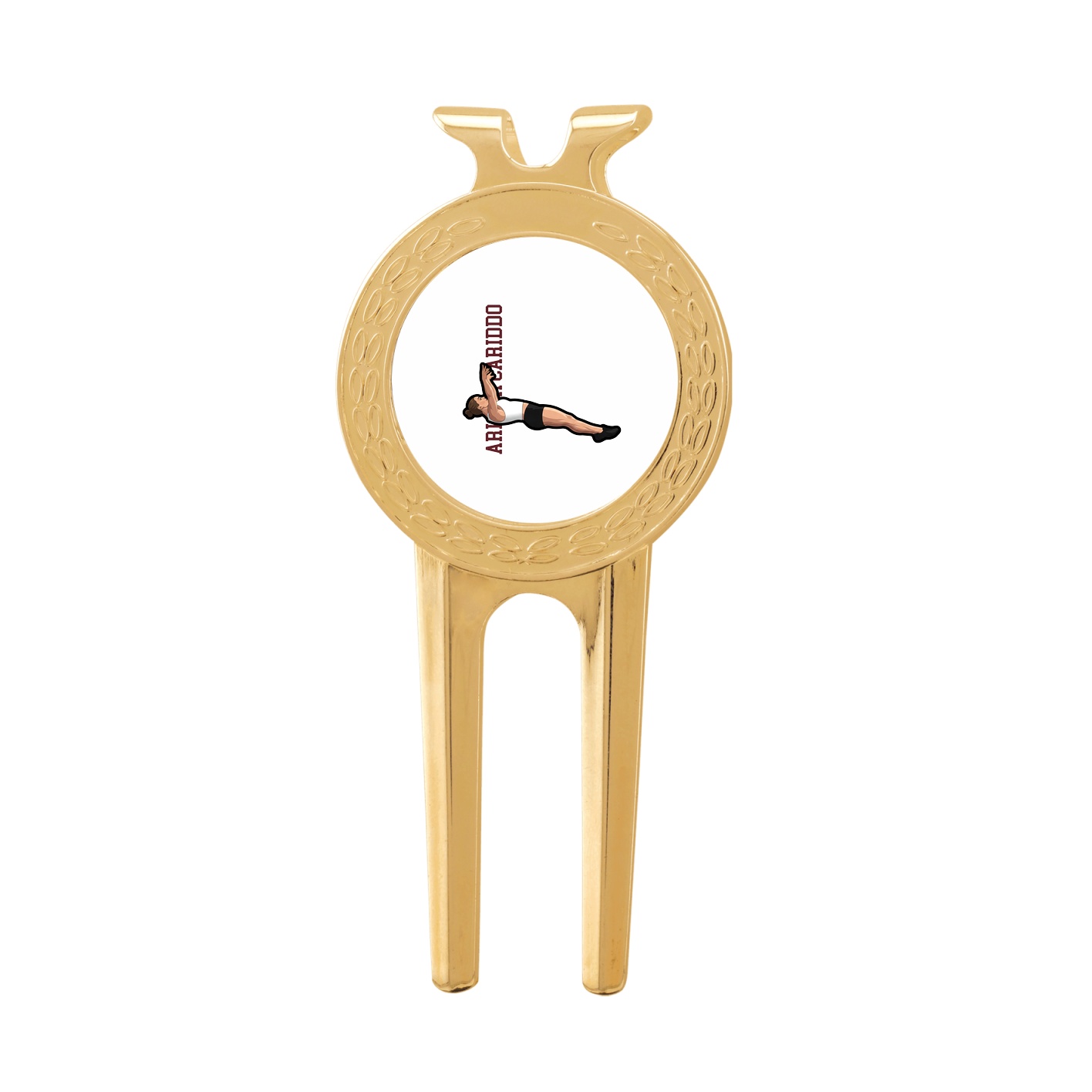 Divot Tool with Ball Marker — Name Vertical in Classic