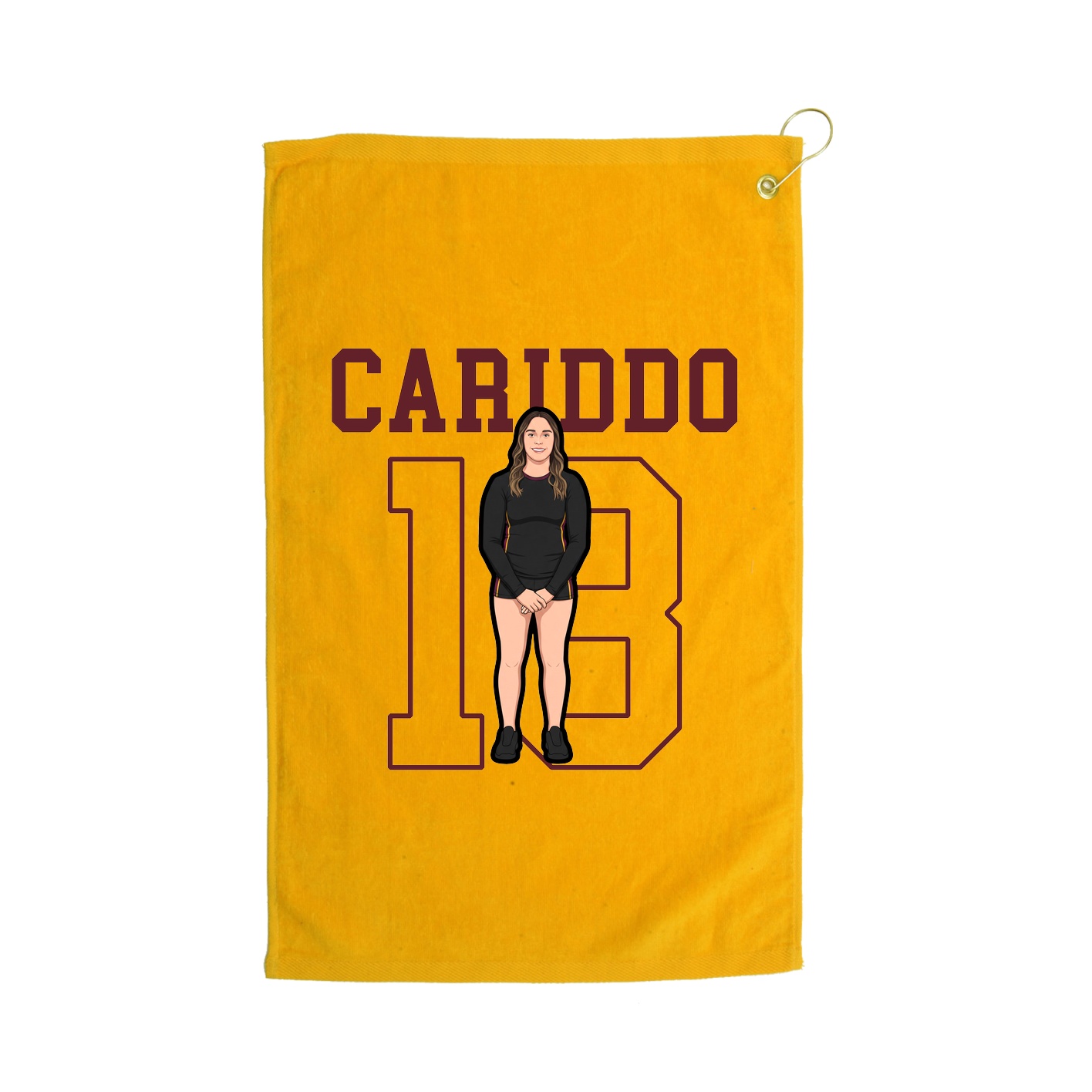 Golf Towel — Shirsey in Gold