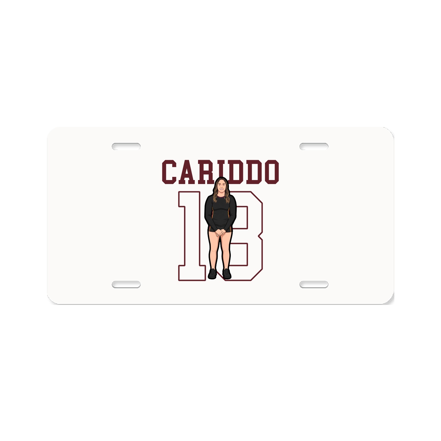 License Plate — Shirsey in Classic