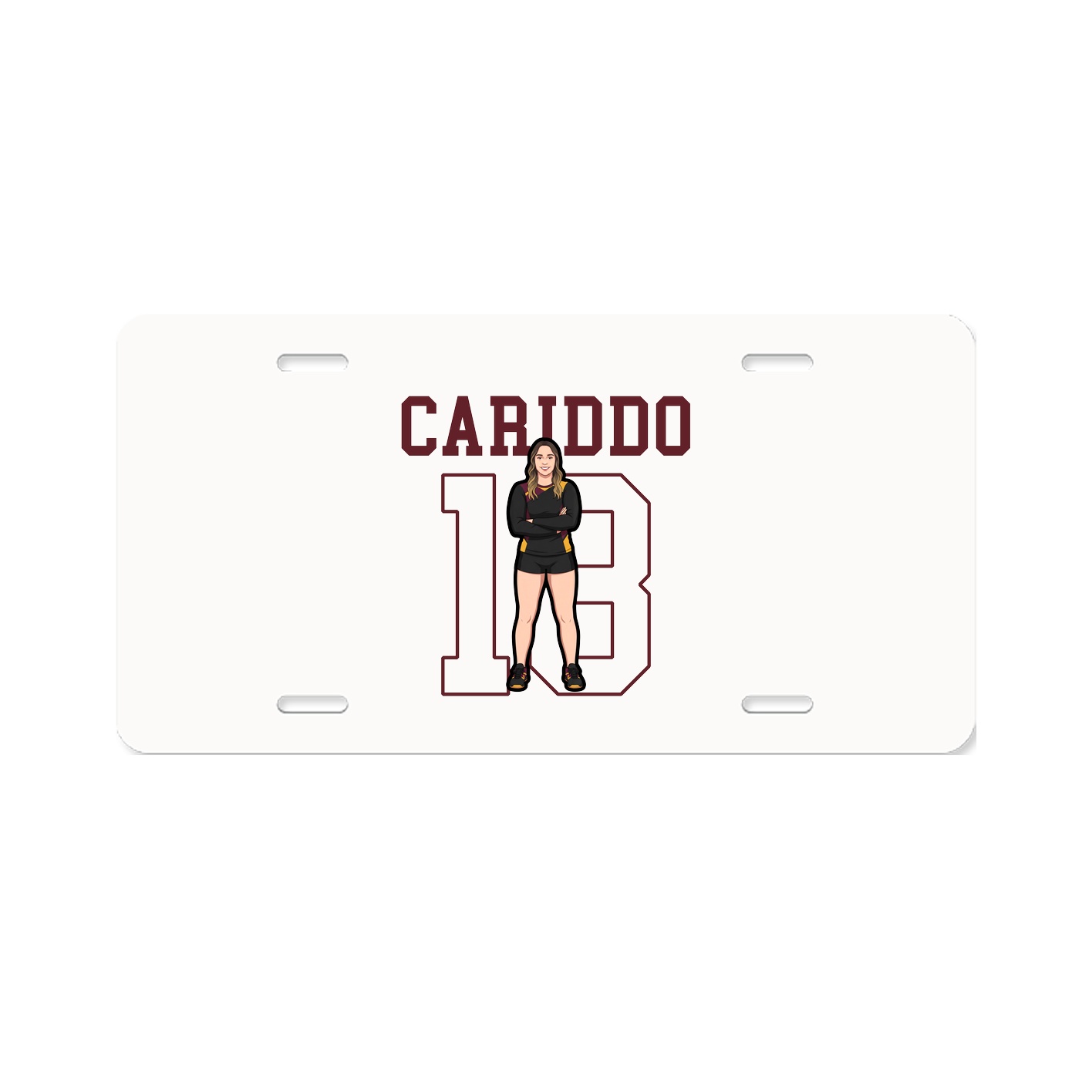 License Plate — Shirsey in Classic