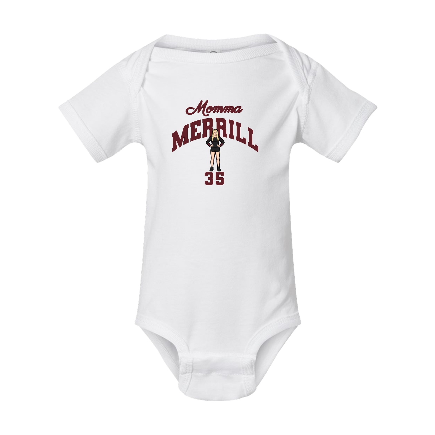 Baby Onesie — Mothers Day Arch in White