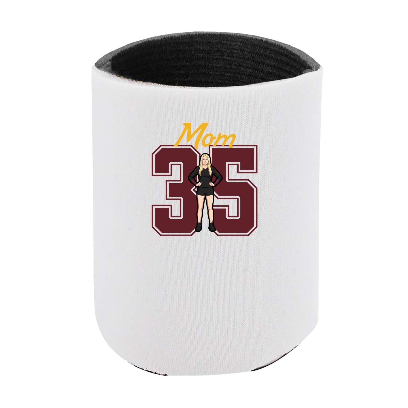 Can Holder — Mothers Day Shirsey in White