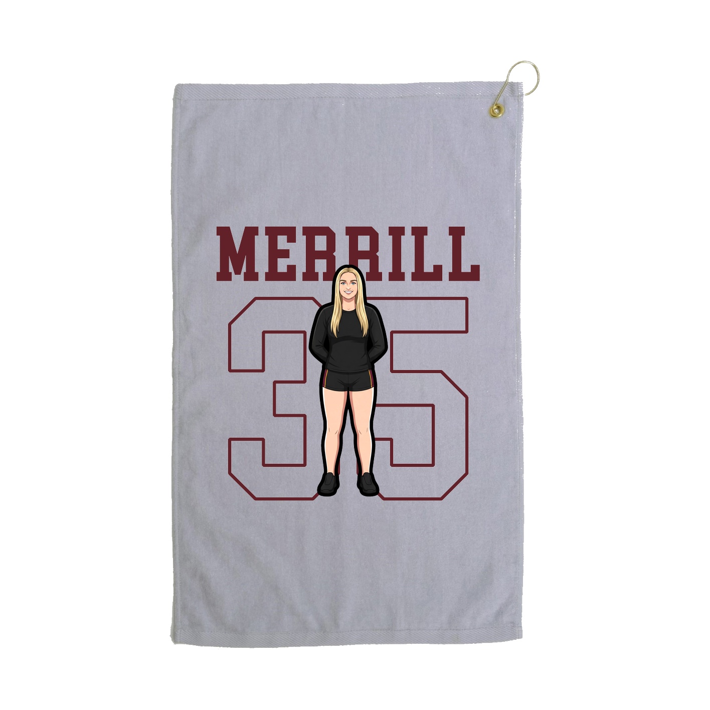 Golf Towel — Shirsey in Grey