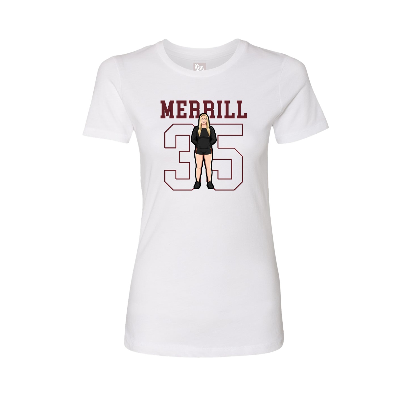 Fitted Women's Tee — Shirsey in White