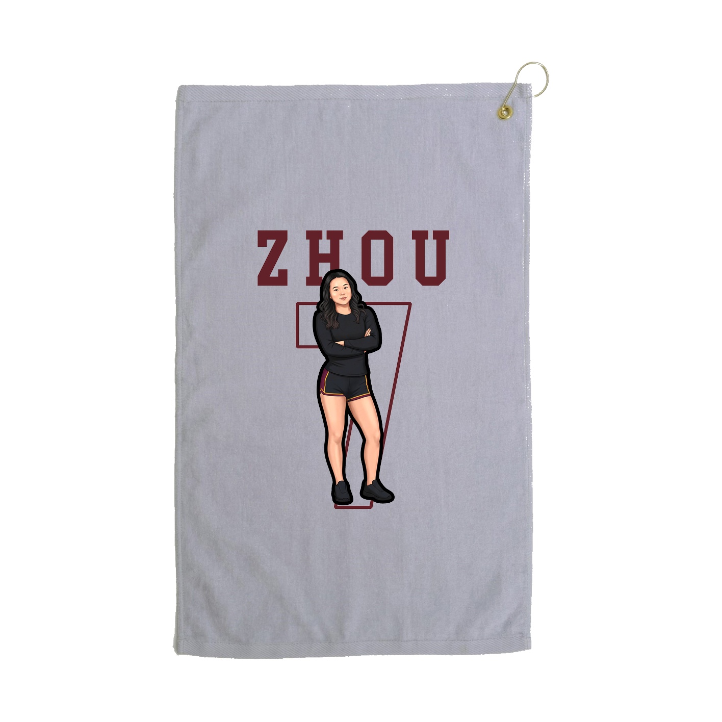 Golf Towel — Shirsey in Grey