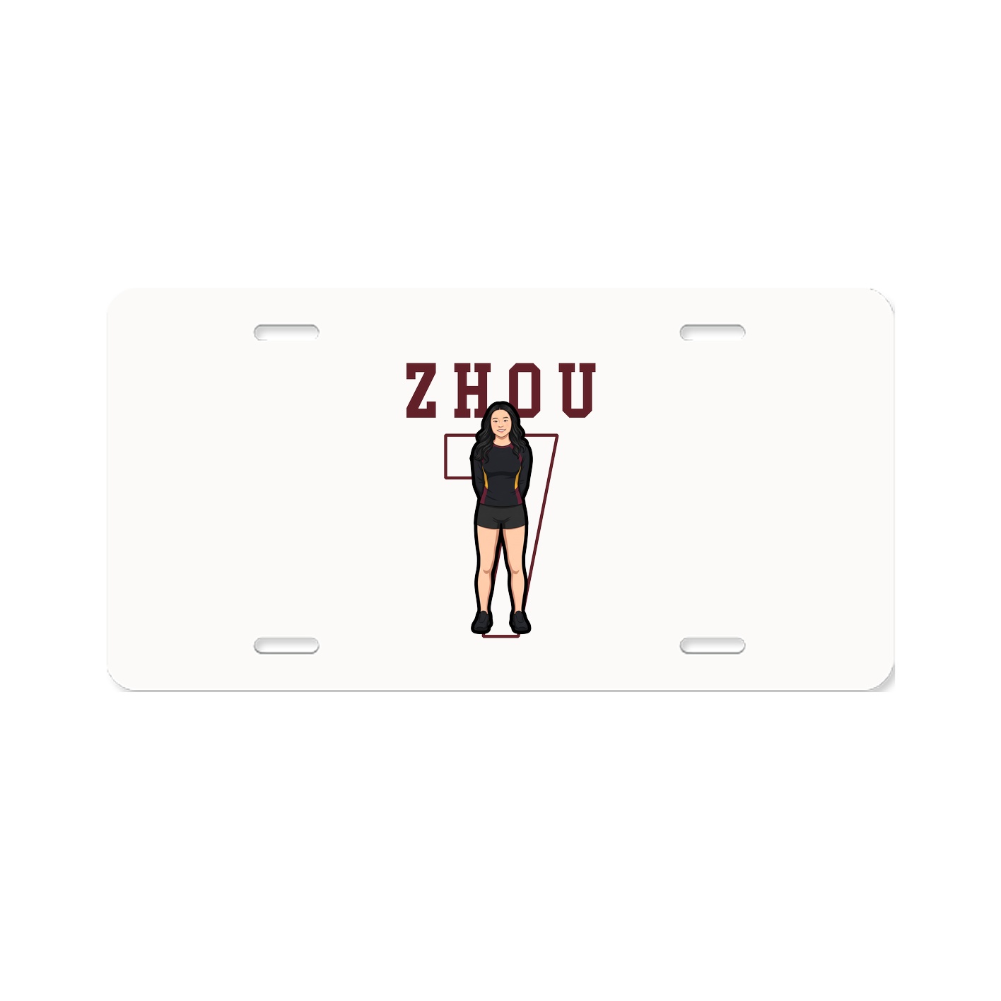 Aluminum License Plate