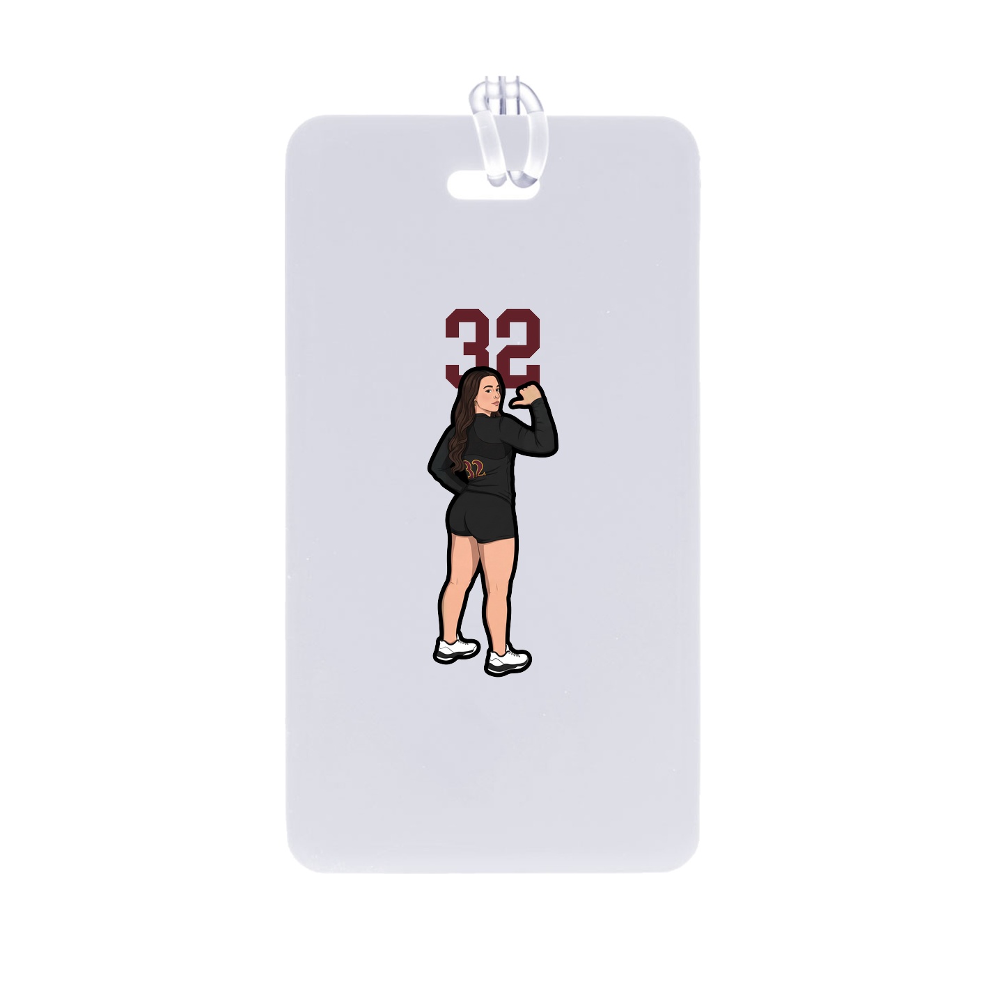 Bag Tag — Number Top in Classic