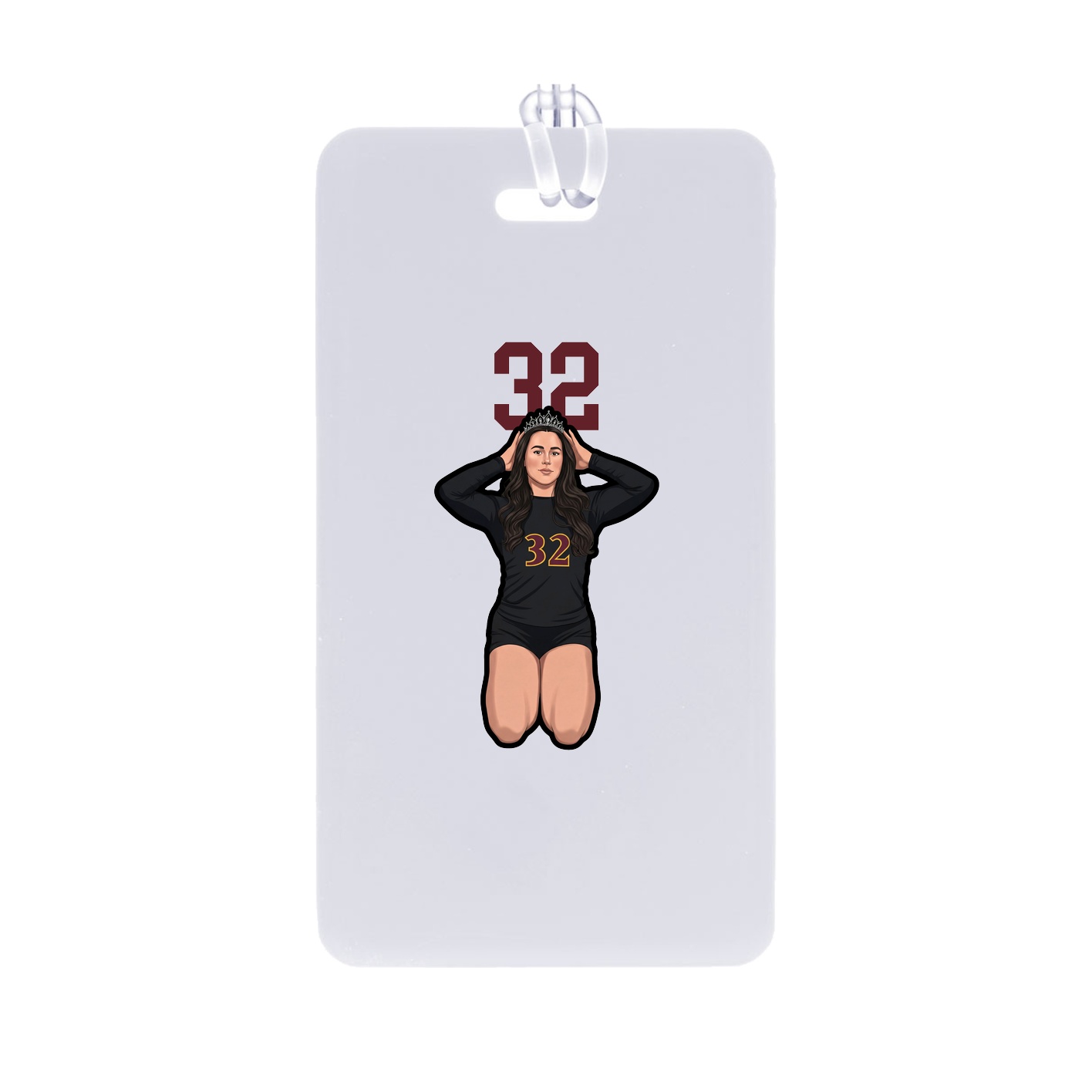 Bag Tag — Number Top in Classic