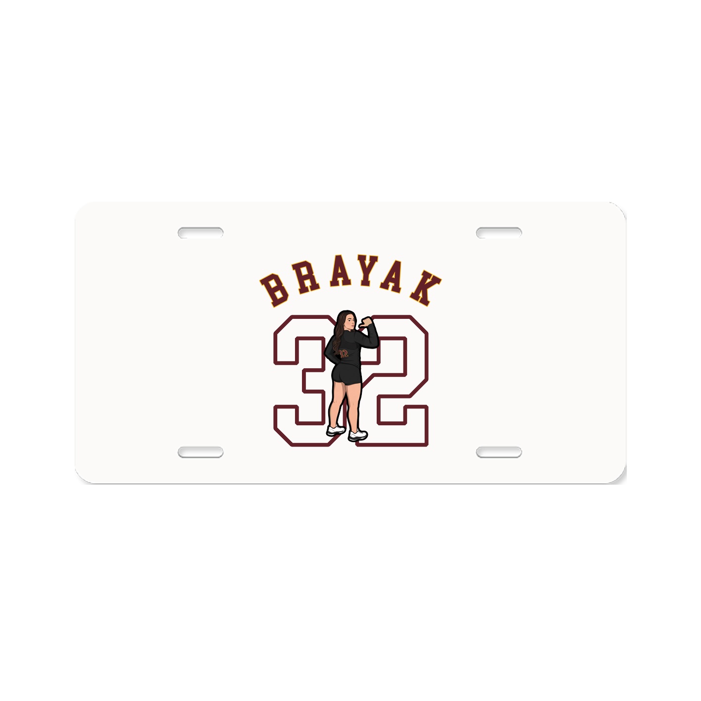 License Plate — Shirsey Arch in Classic