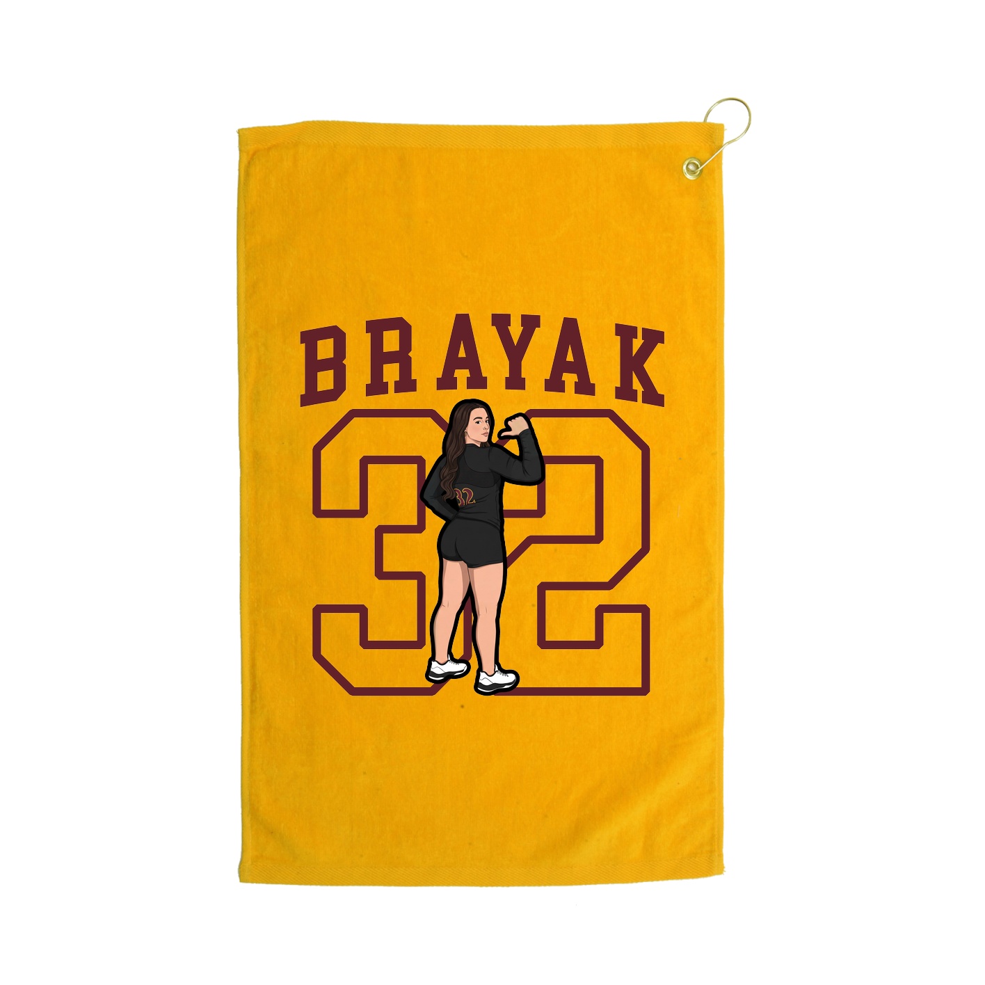 Terry Velour Golf Towel