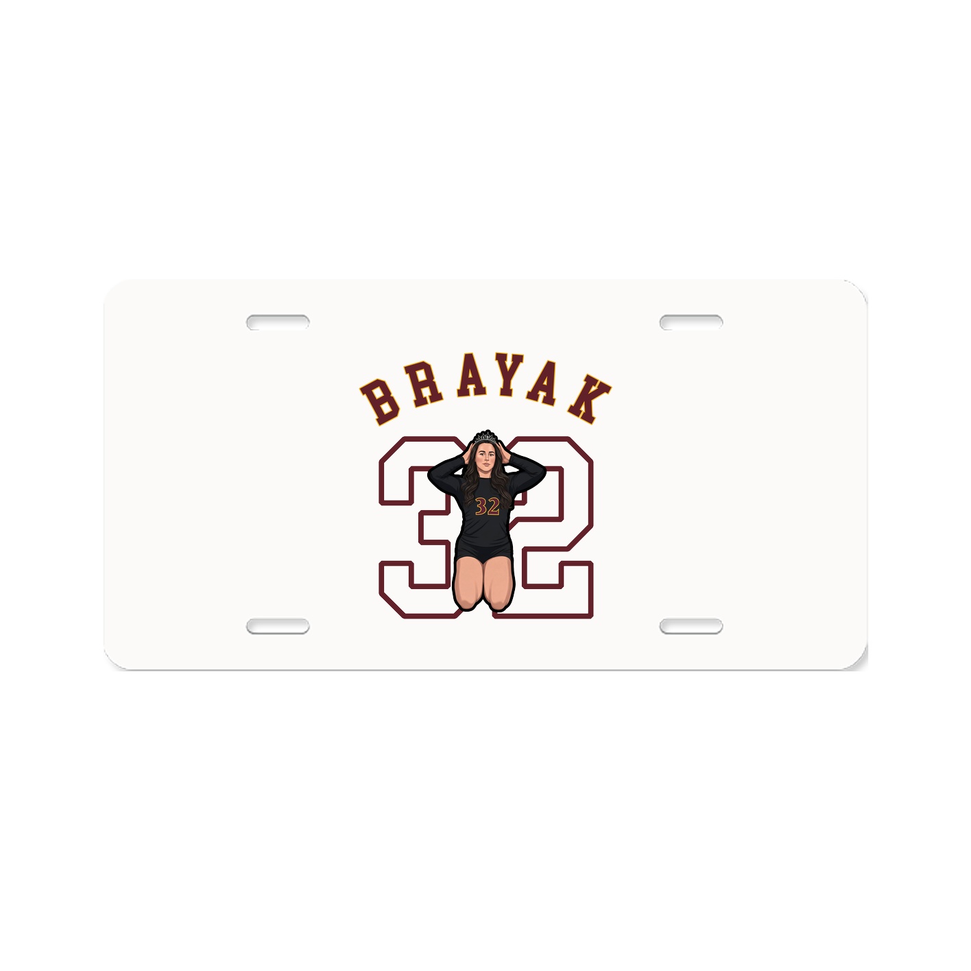 License Plate — Shirsey Arch in Classic