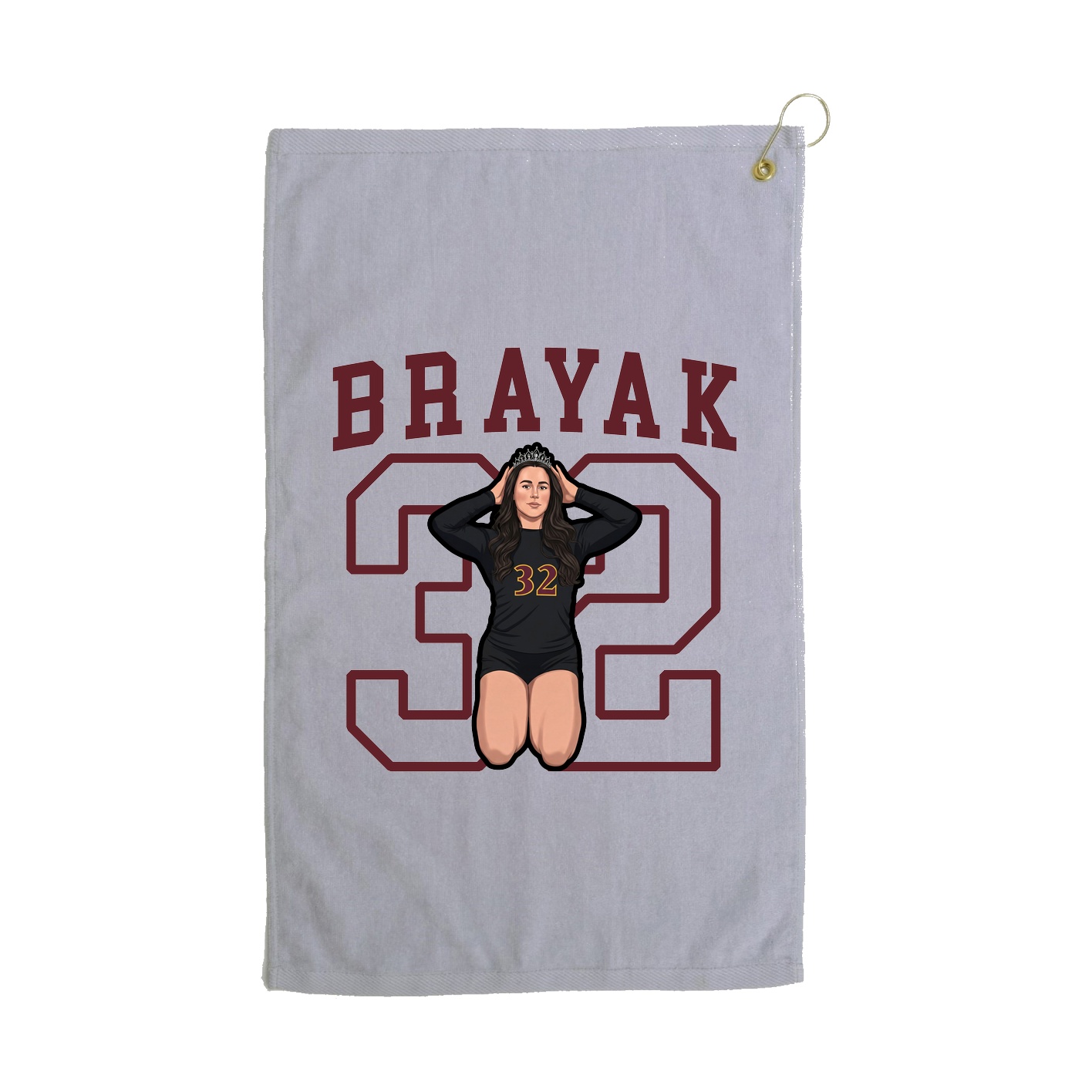 Golf Towel — Shirsey in Grey