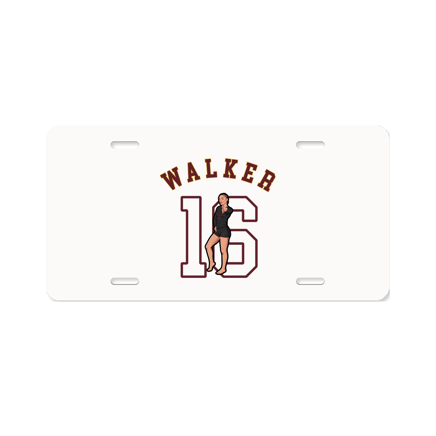 License Plate — Shirsey Arch in Classic